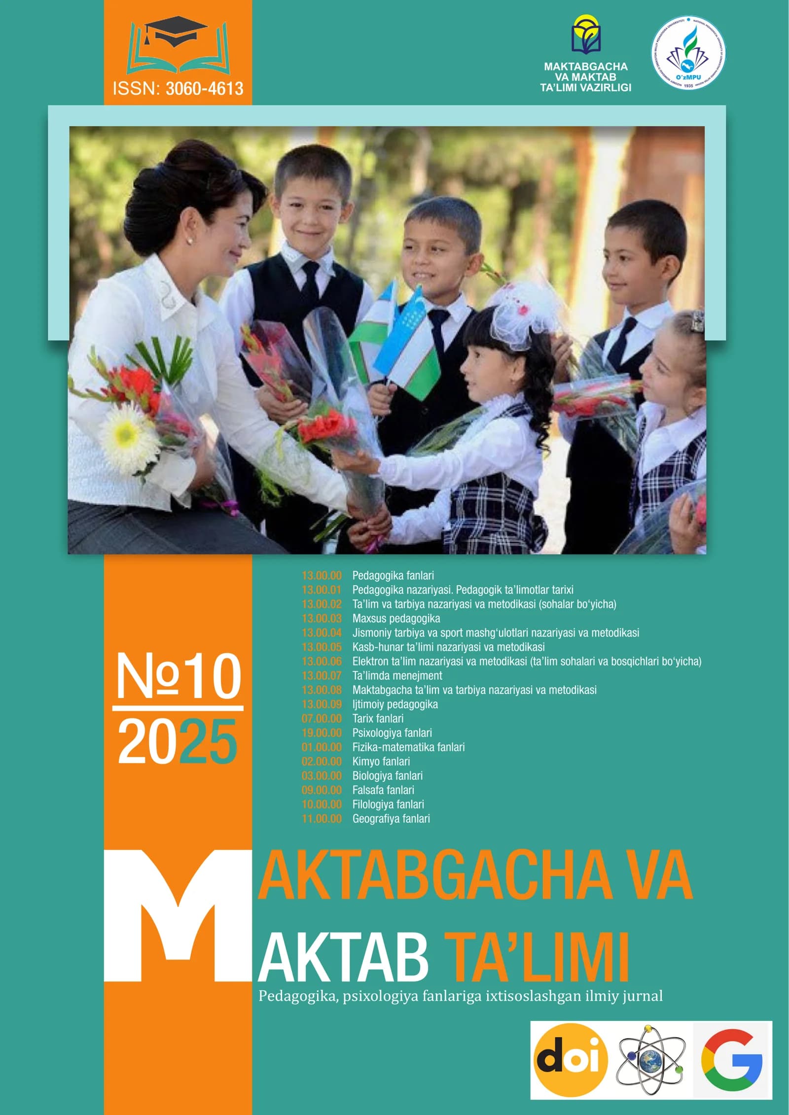 maktabgacha va maktab ta'limi