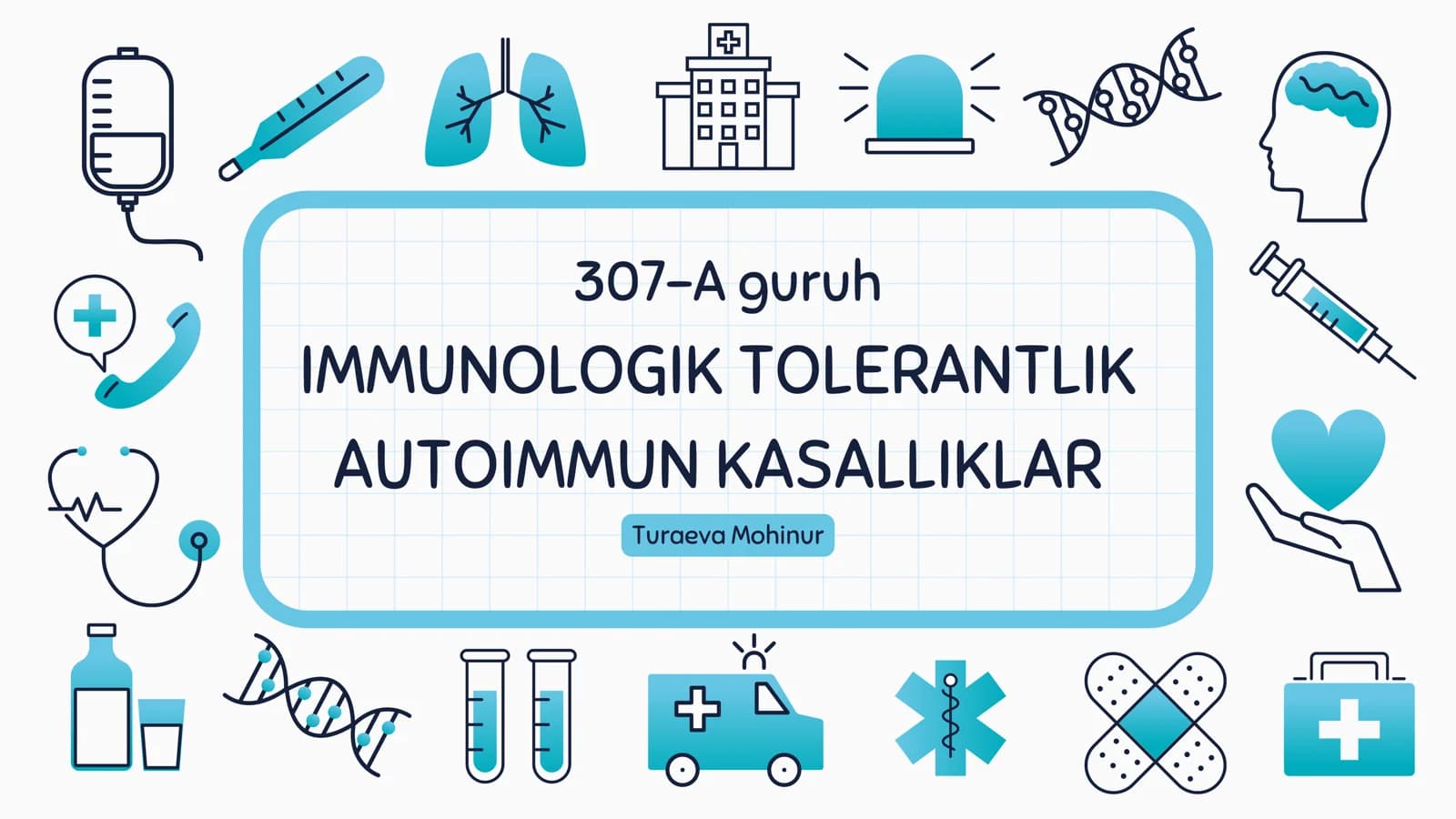 IMMUNOLOGIK TOLERANTLIK autoimmun