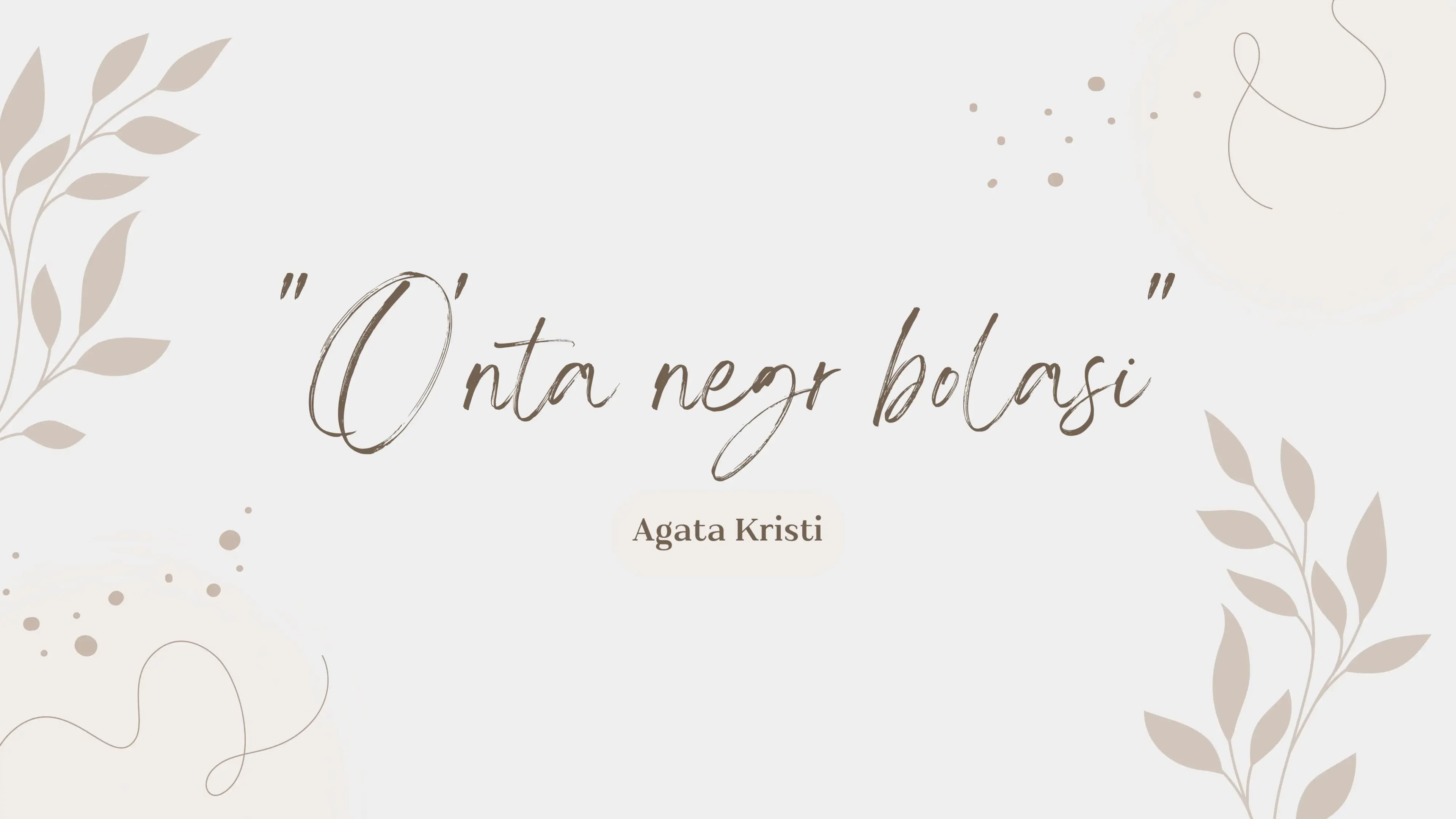 O'nta negr bolasi