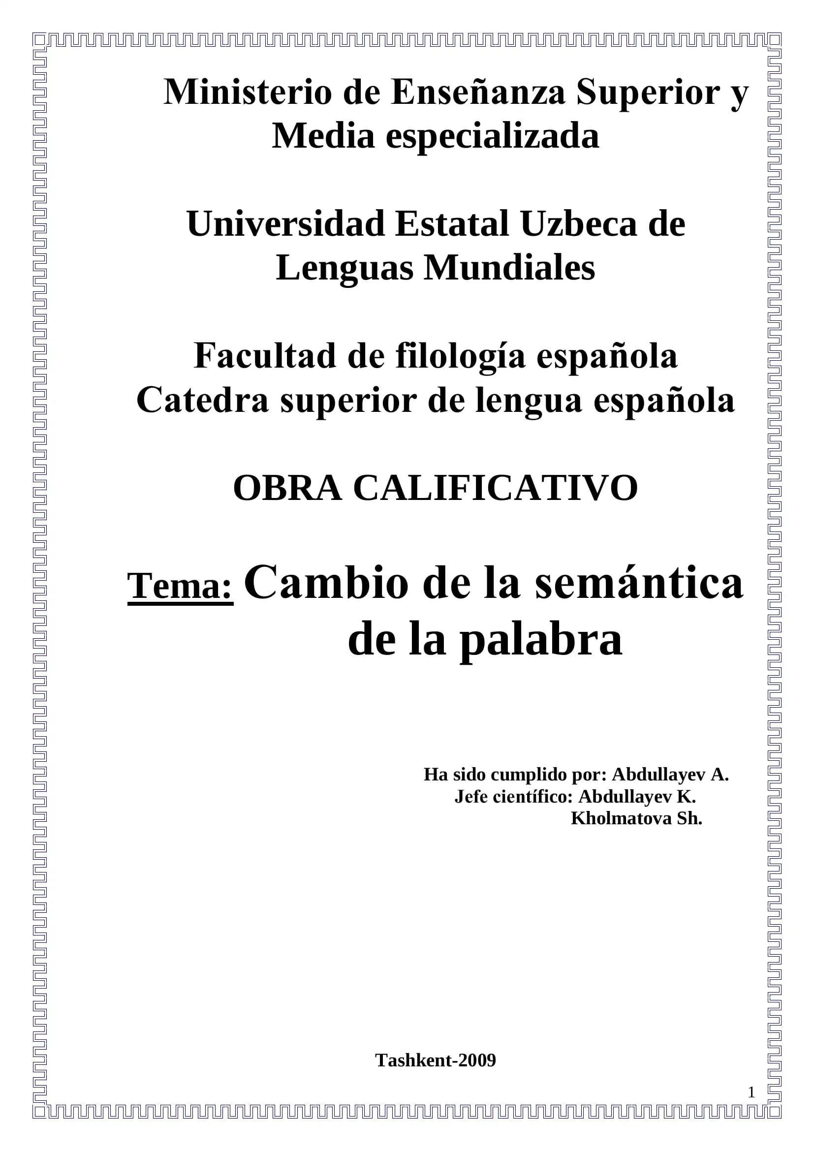 OBRA CALIFICATIVO