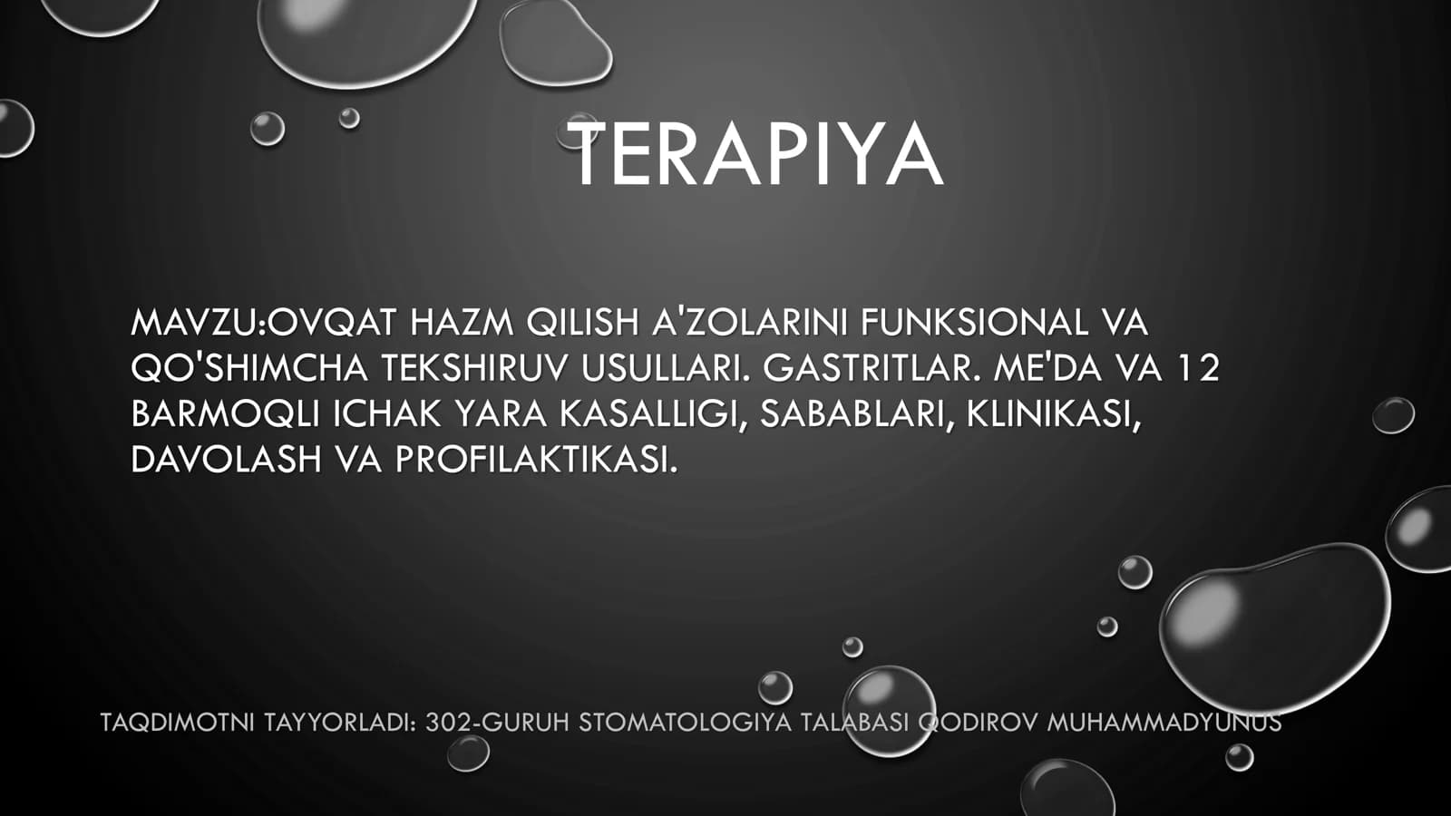 Taqdimot