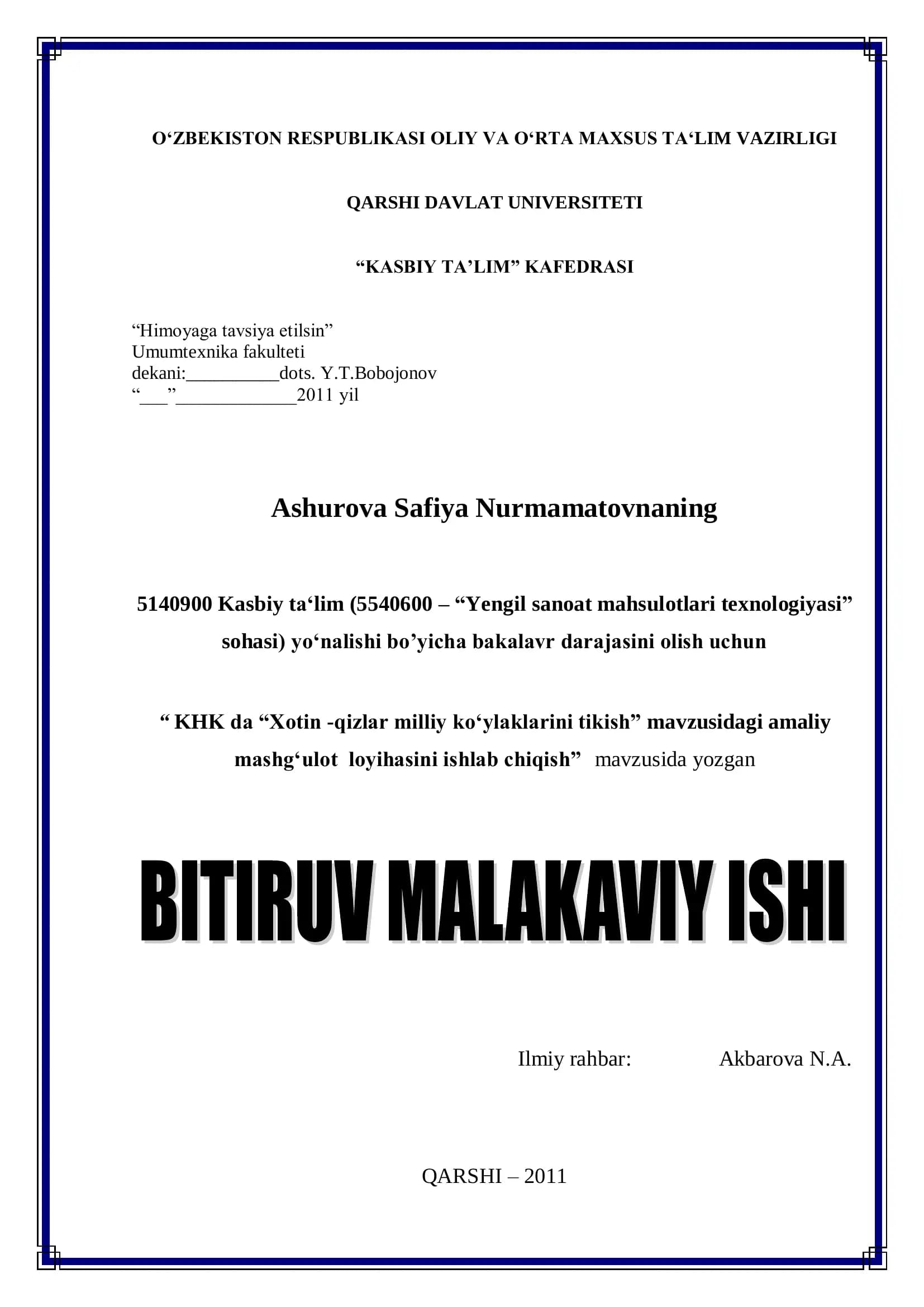 Xotin -qizlar milliy ko‘ylaklarini tikish