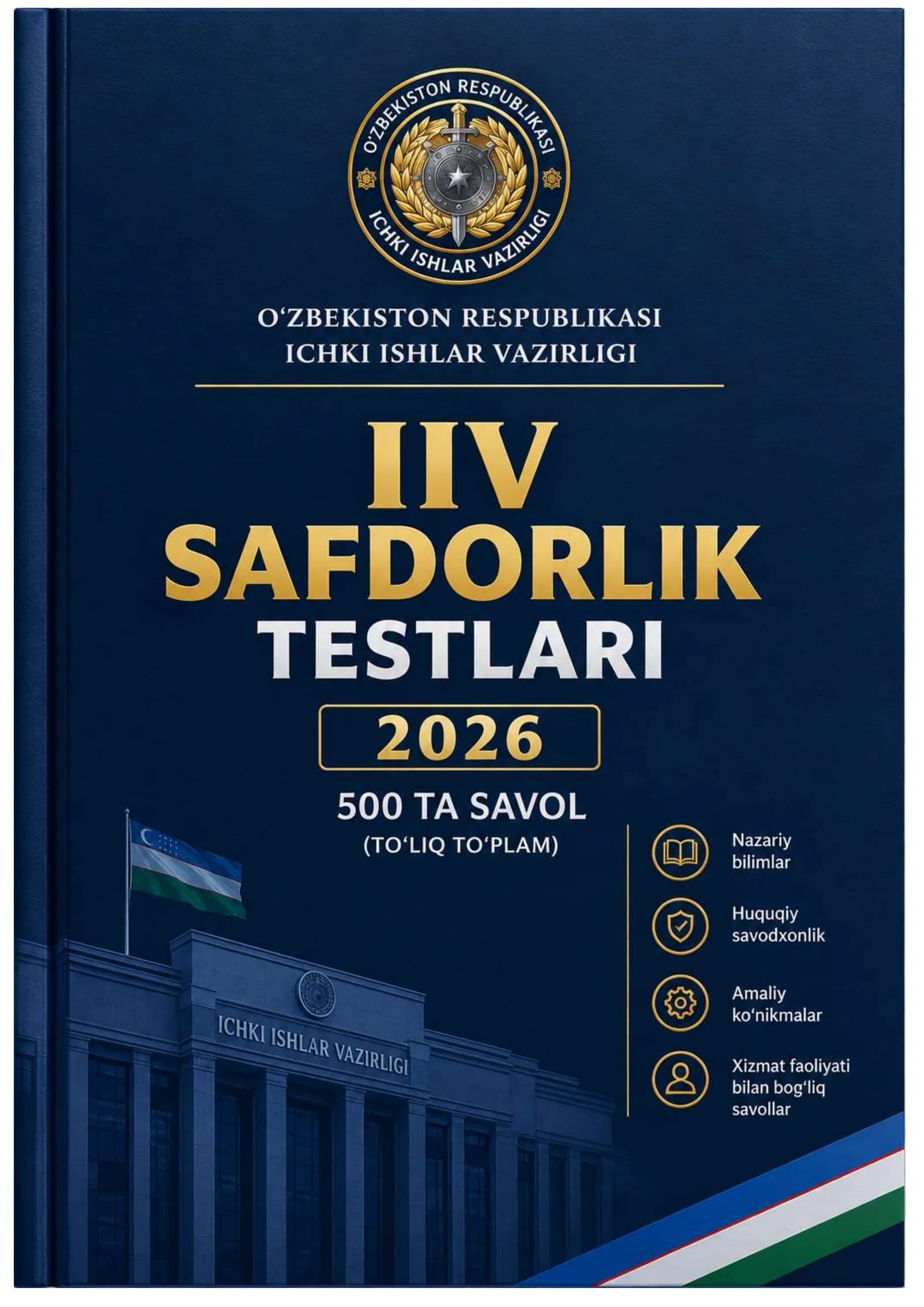 IIV SAFDORLIK TESTLARI 2026 YIL  YANGILANGAN (25.09.2026)