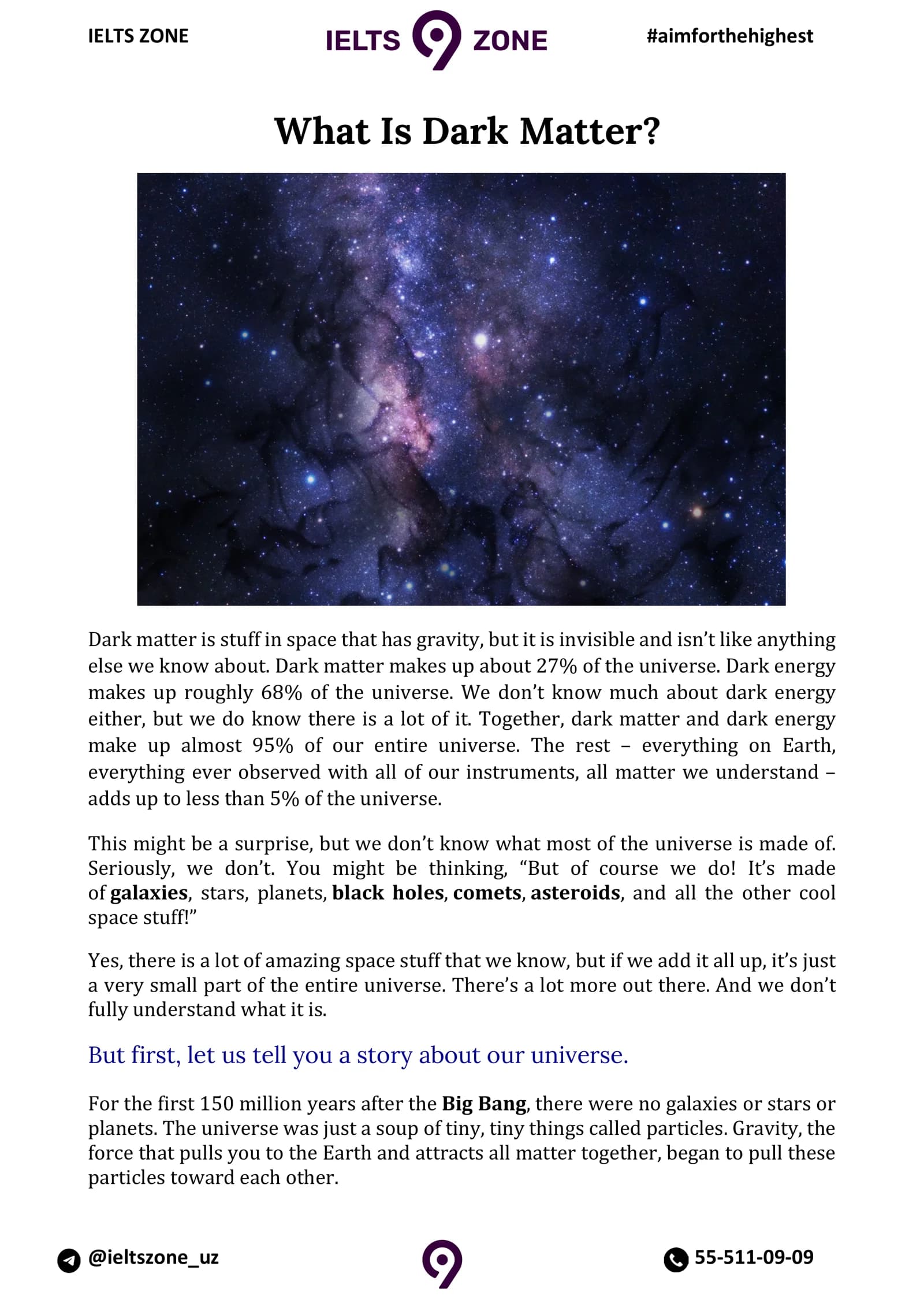 What Is Dark Matter?