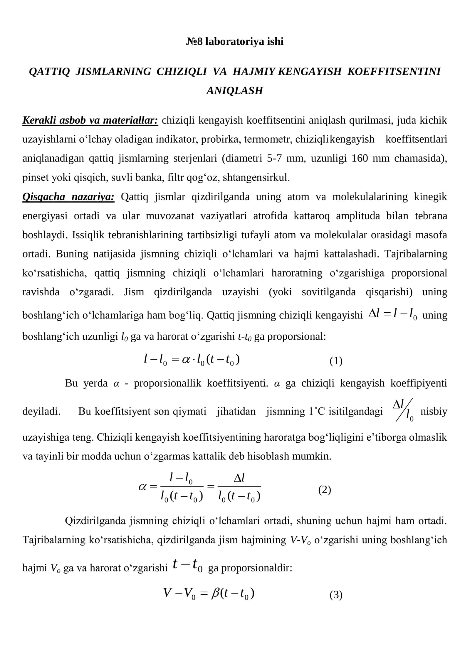 №8 laboratoriya ishi