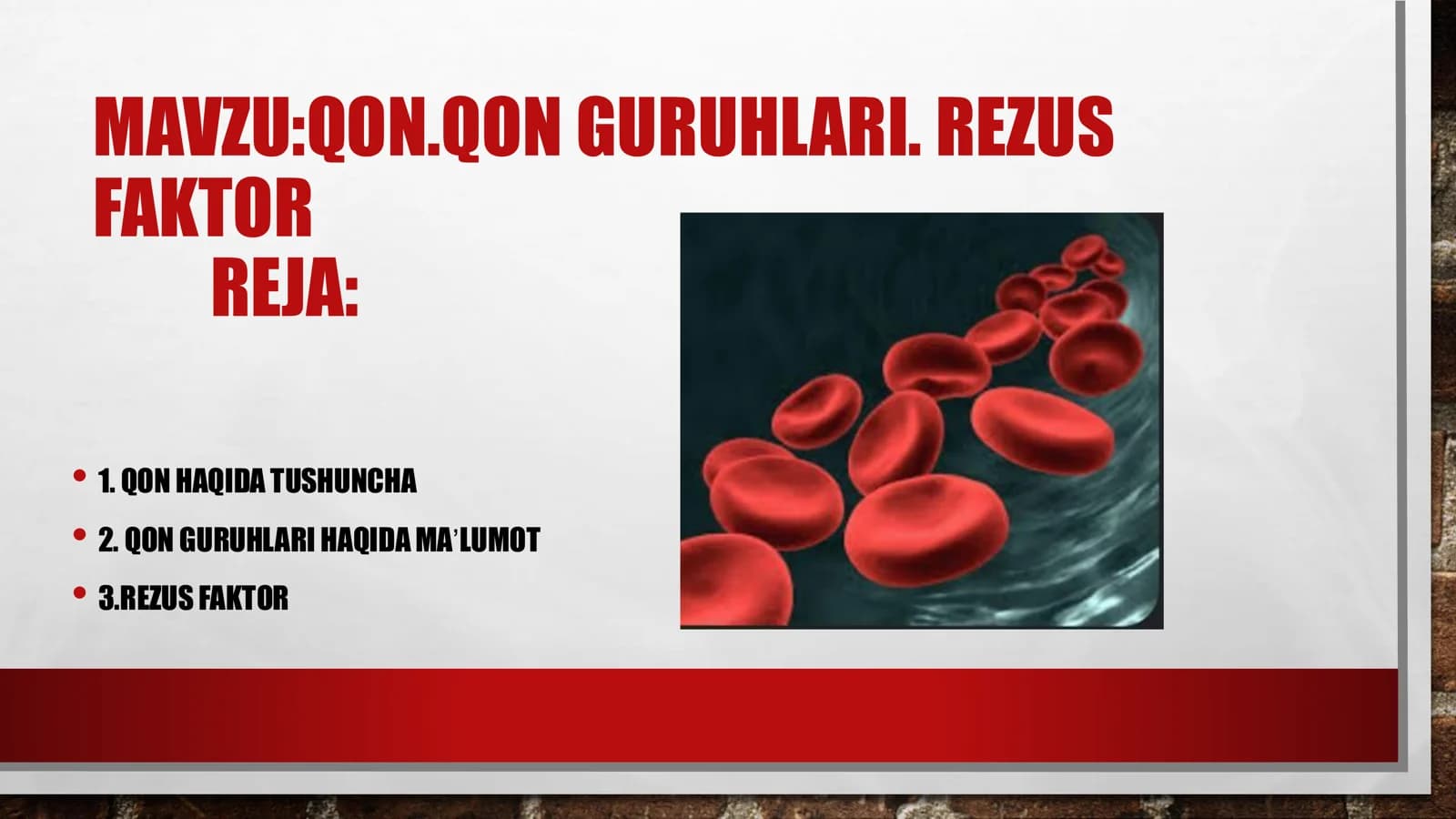 QON. QON GURUHLARI. REZUS FAKTOR