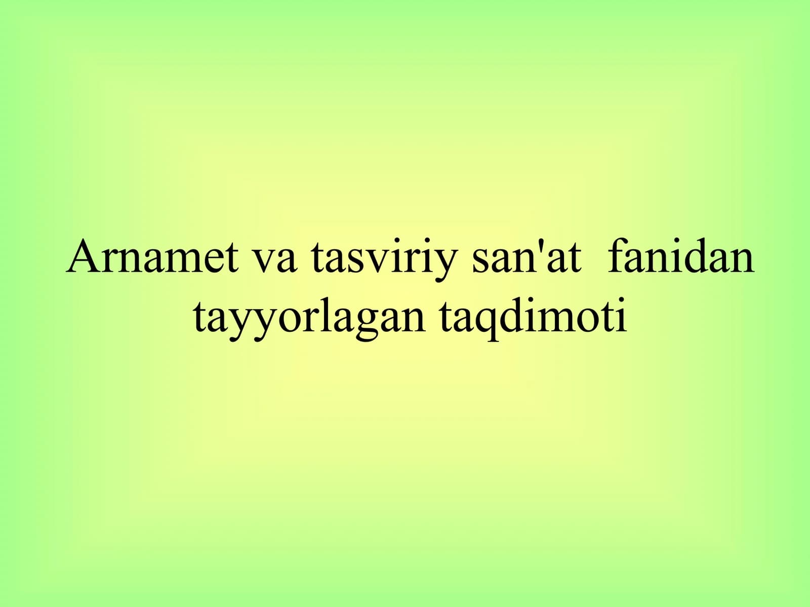 sopol buyumlar va ularning evalutsiyasi