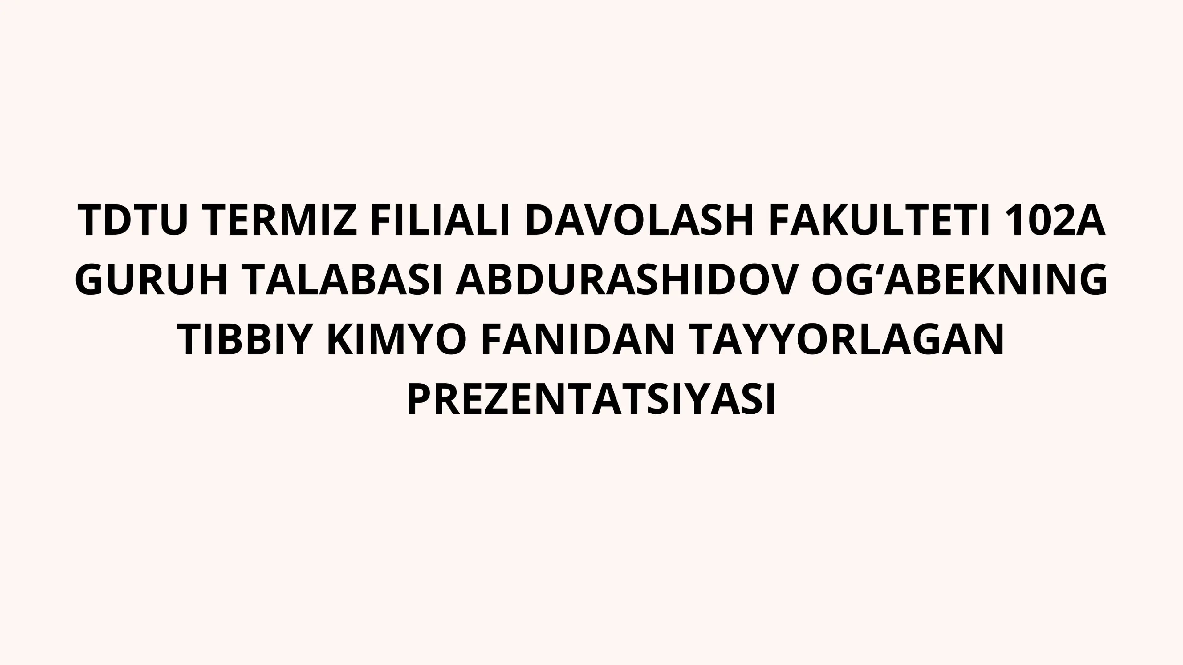 yadro kimyosining tibbiyotda oʻrni