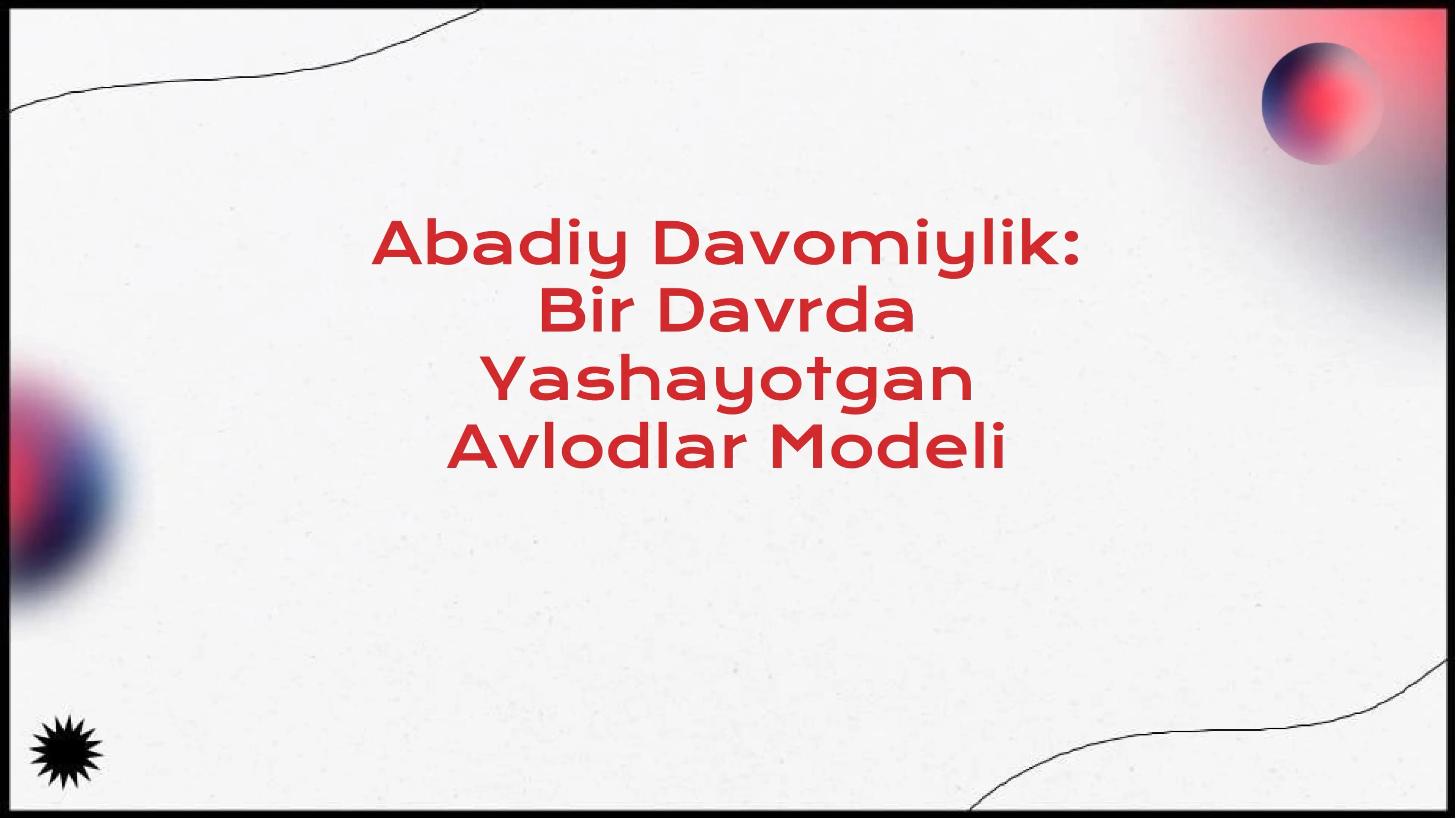 Abadiy Davomiylik