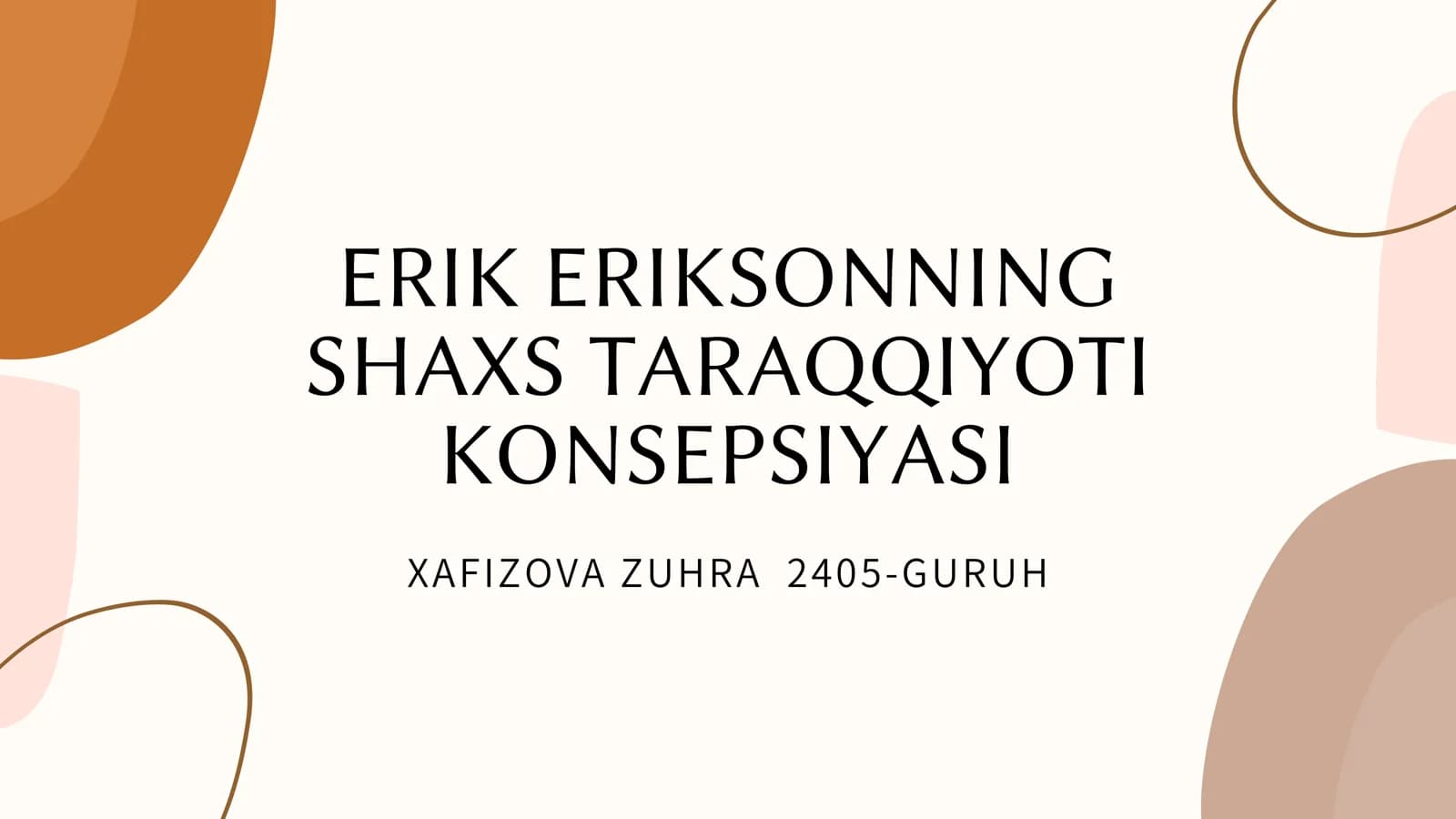 SHAXS TARAQQIYOTI KONSEPSIYASI