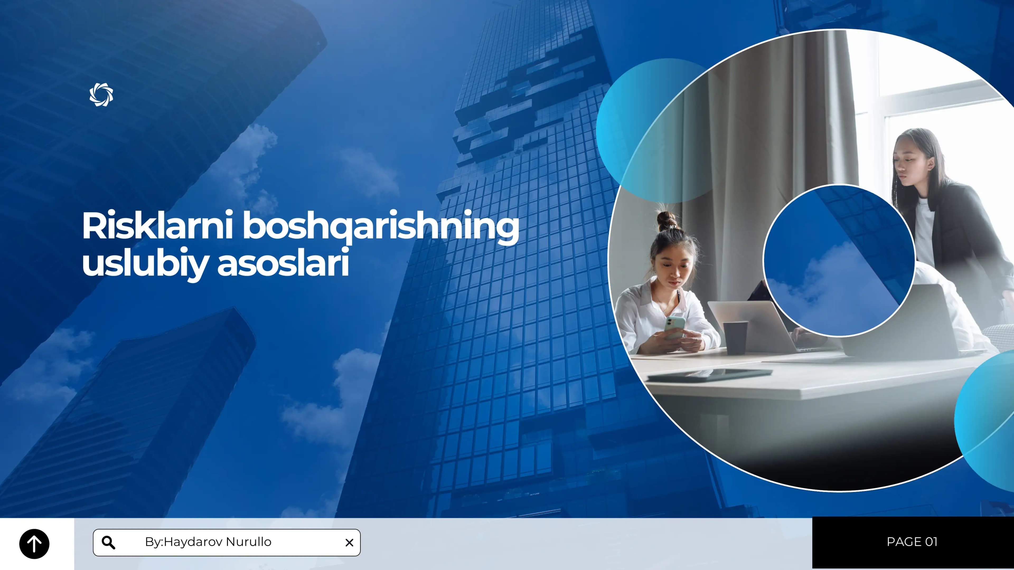 Risklarni boshqarishning uslubiy asoslari