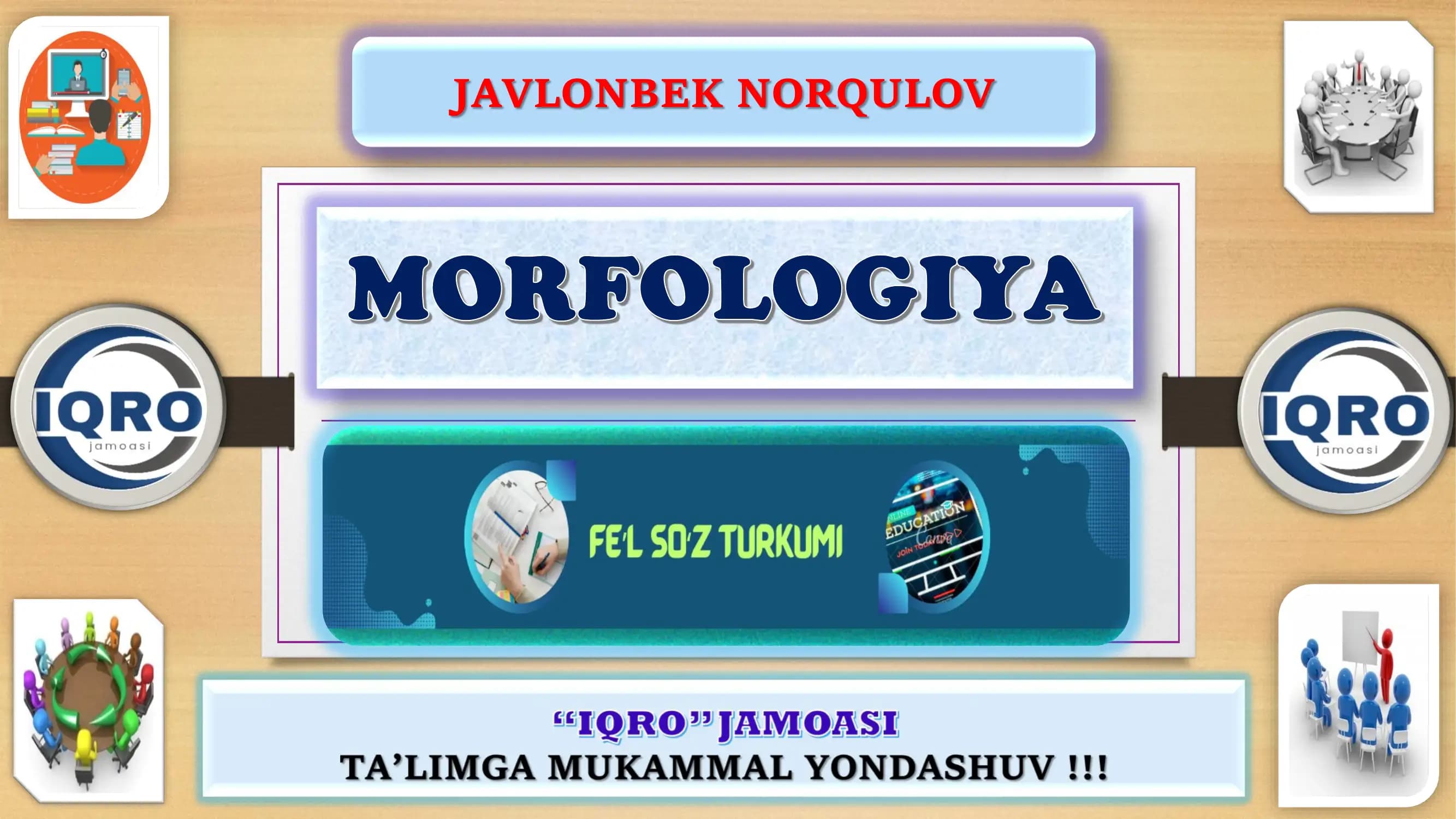 Fe'l so‘z turkumi