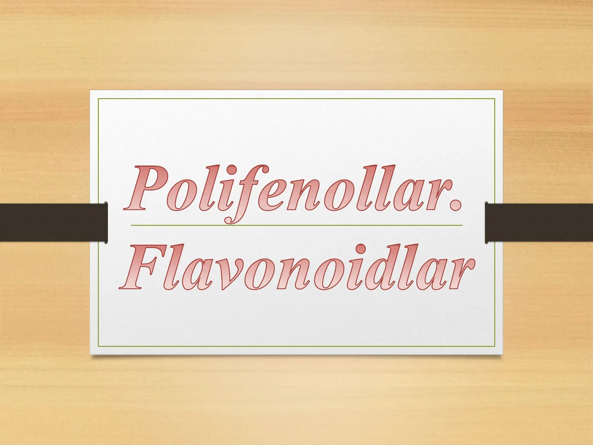 Fenollarning kimyoviy va kislotali xossalari