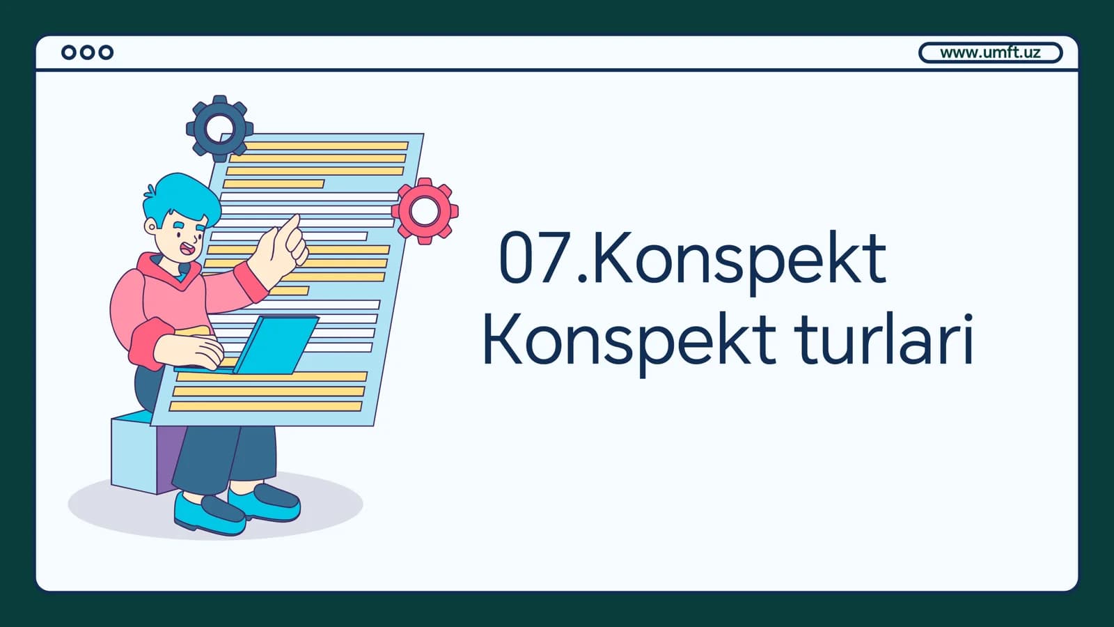 Konspekt