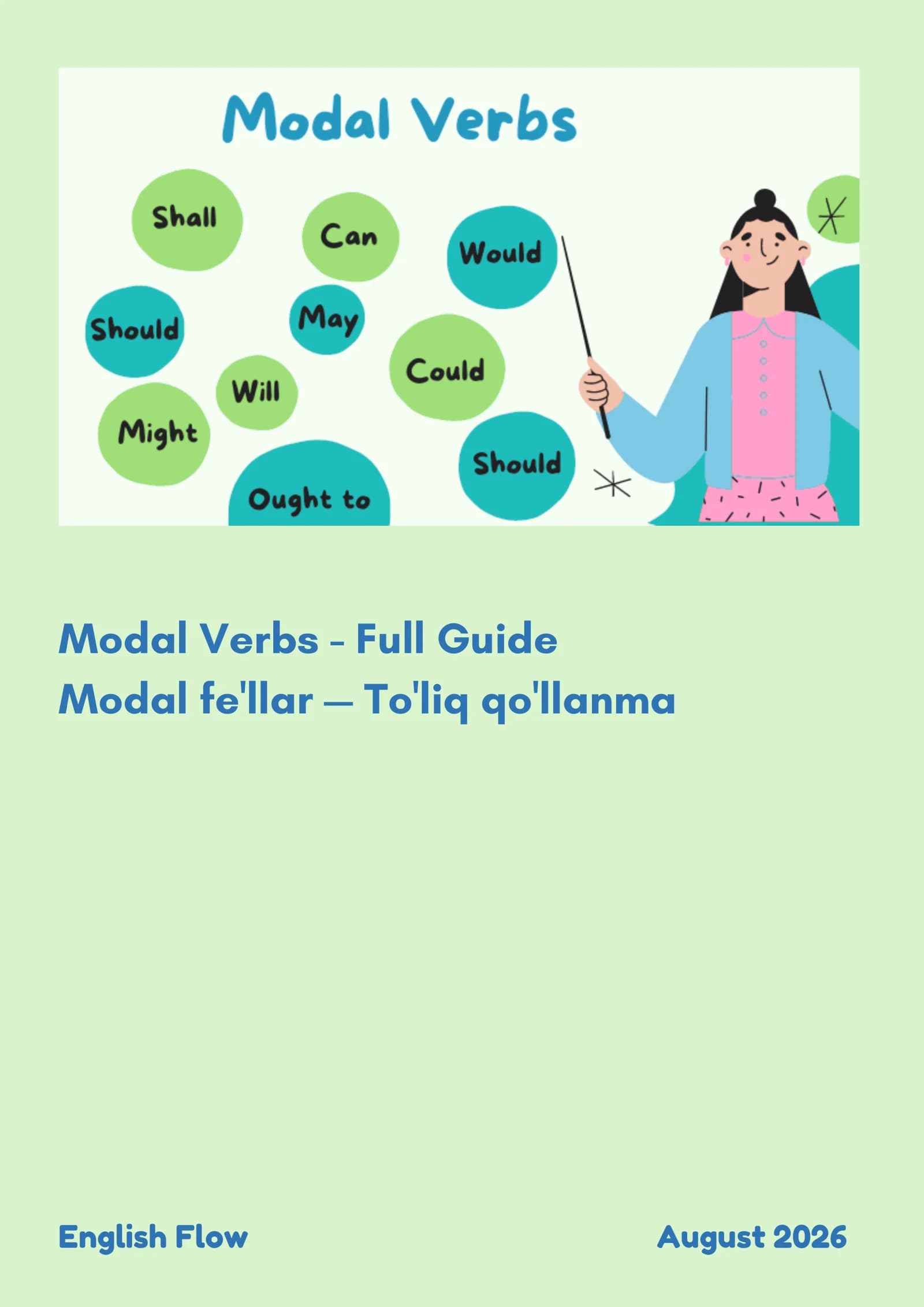 Model Verbs - Full Guide