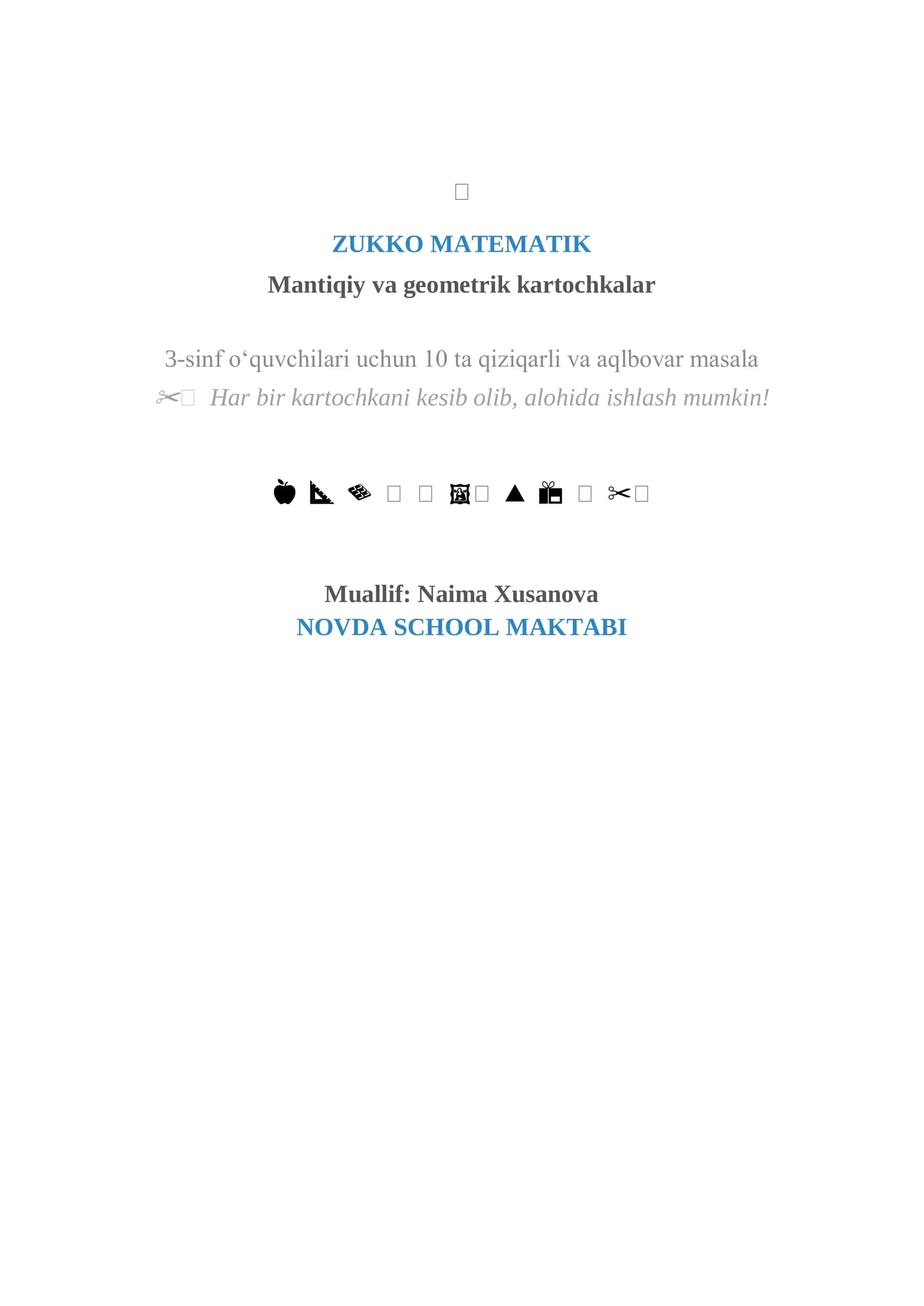 ZUKKO MATEMATIK