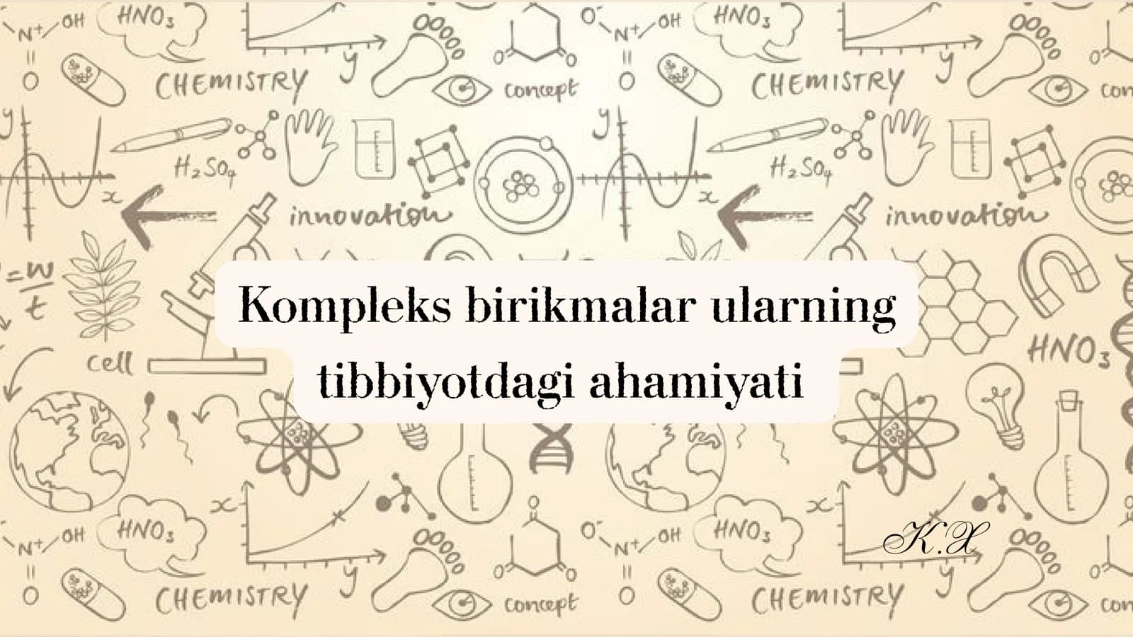 Kompleks birikmalar sinfining tuzilishi va xossalari