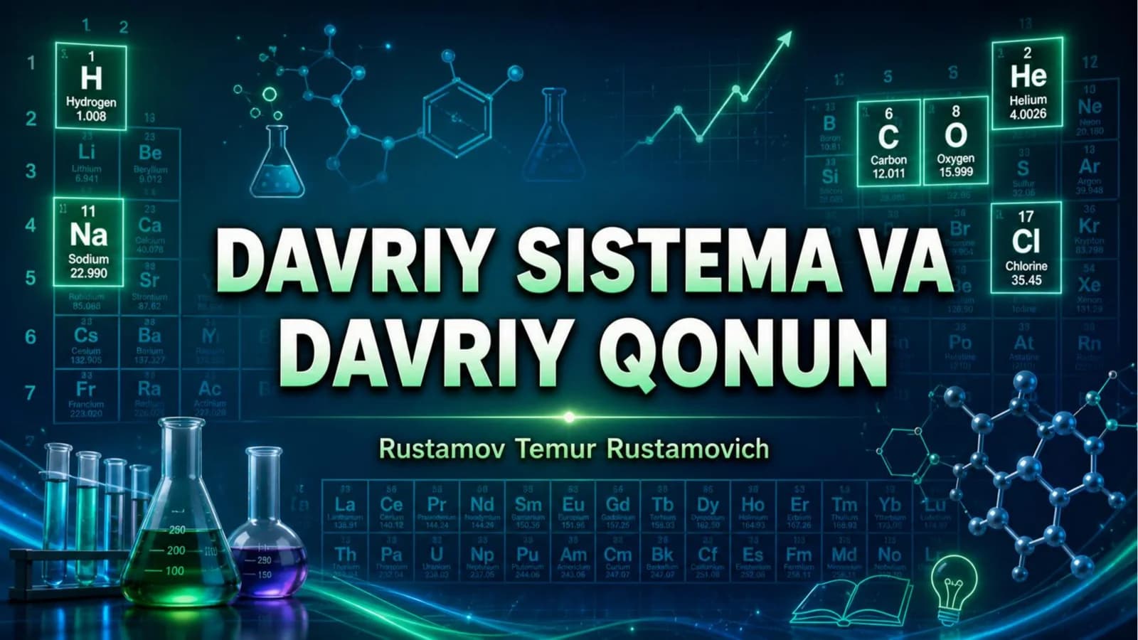 Yangi davriy sistema va davriy qonun