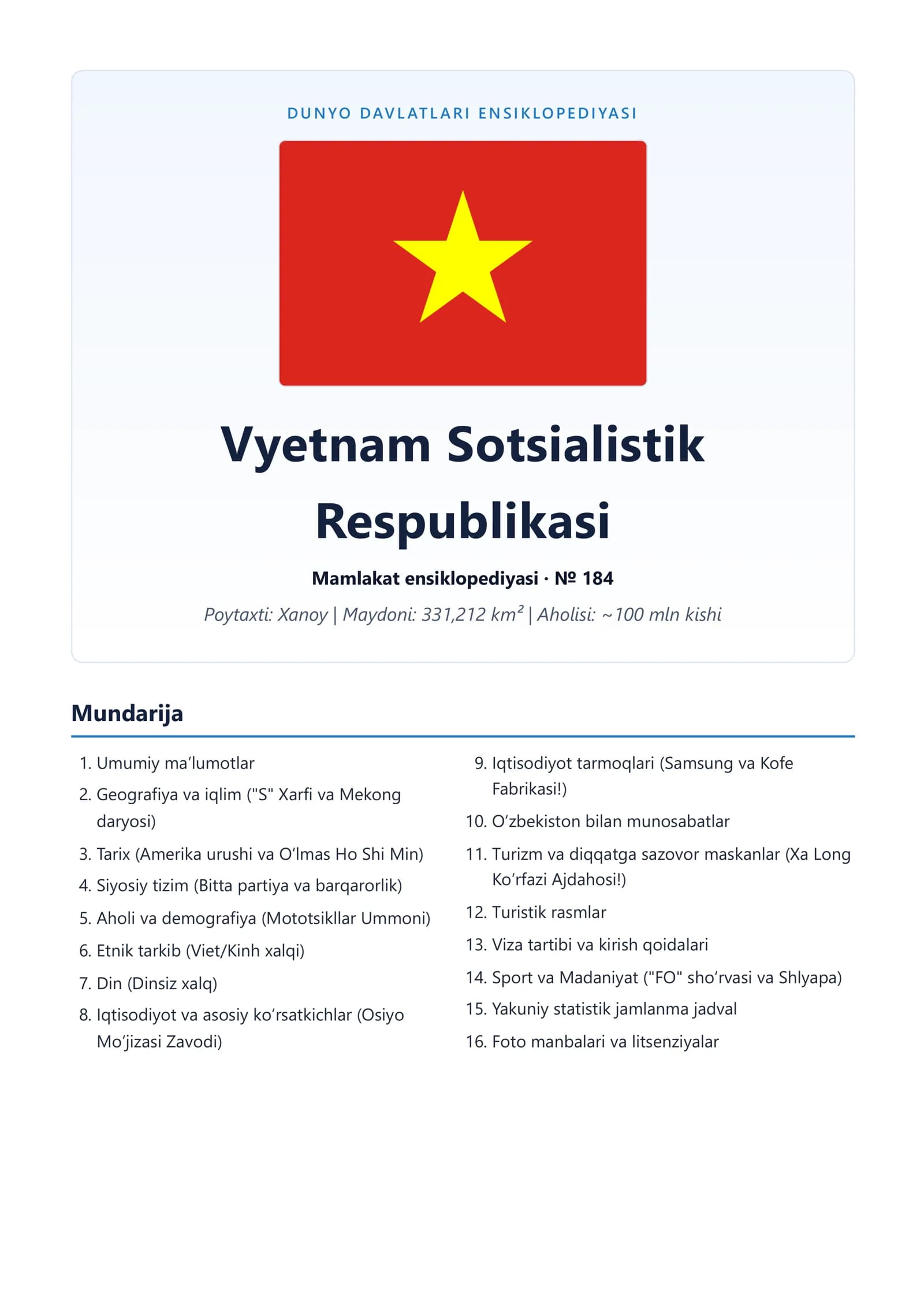 Vyetnam Sotsialistik Respublikasi