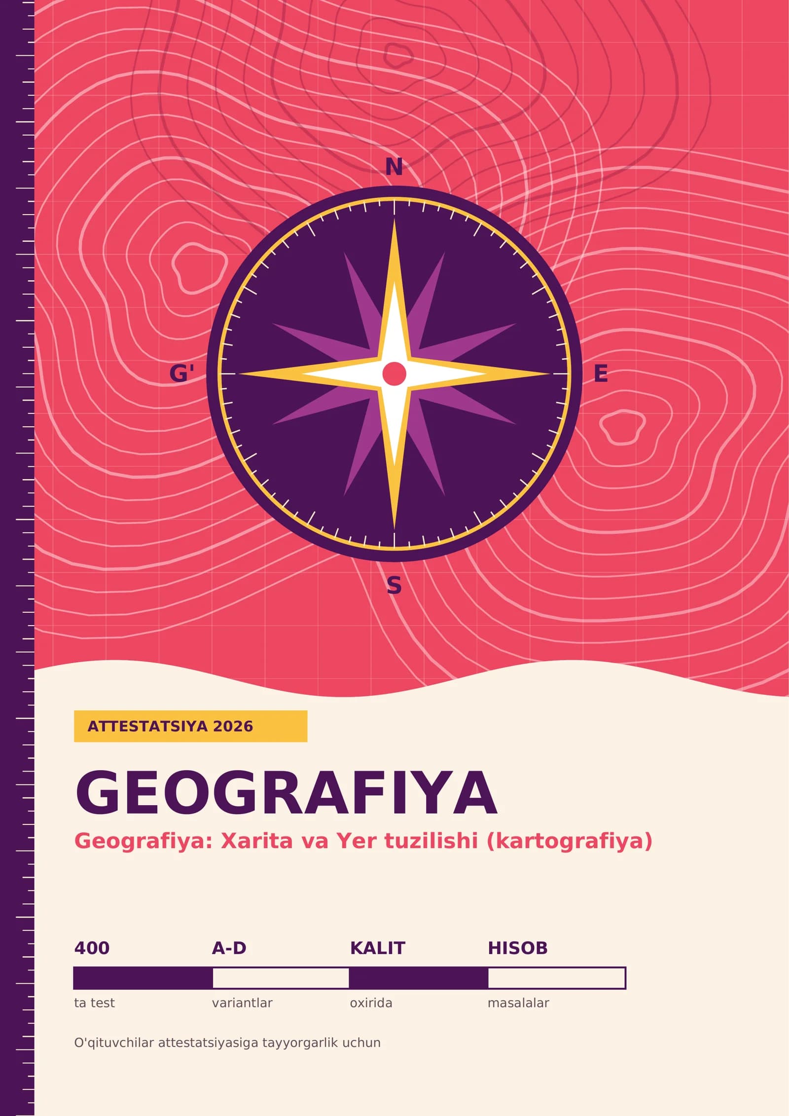 GEOGRAFIYA - Geografiya: Xarita va Yer tuzilishi (kartografiya)