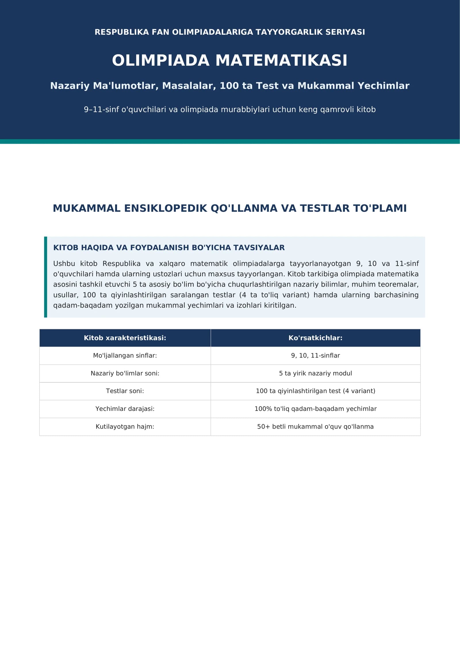 OLIMPIADA MATEMATIKASI