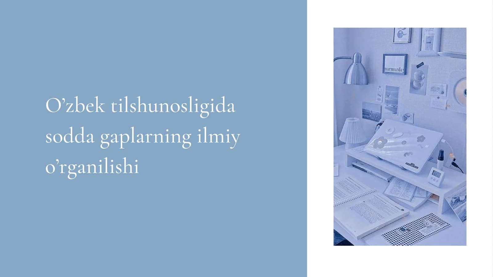 O’zbek tilshunosligida sodda gaplarning ilmiy o’rganilishi
