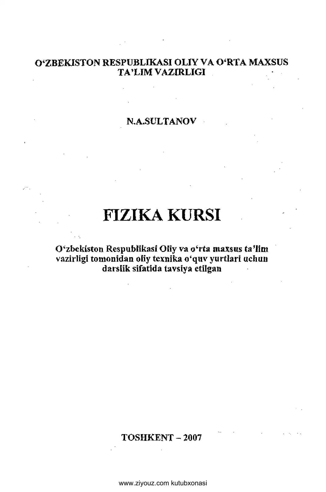 Fizika kursi