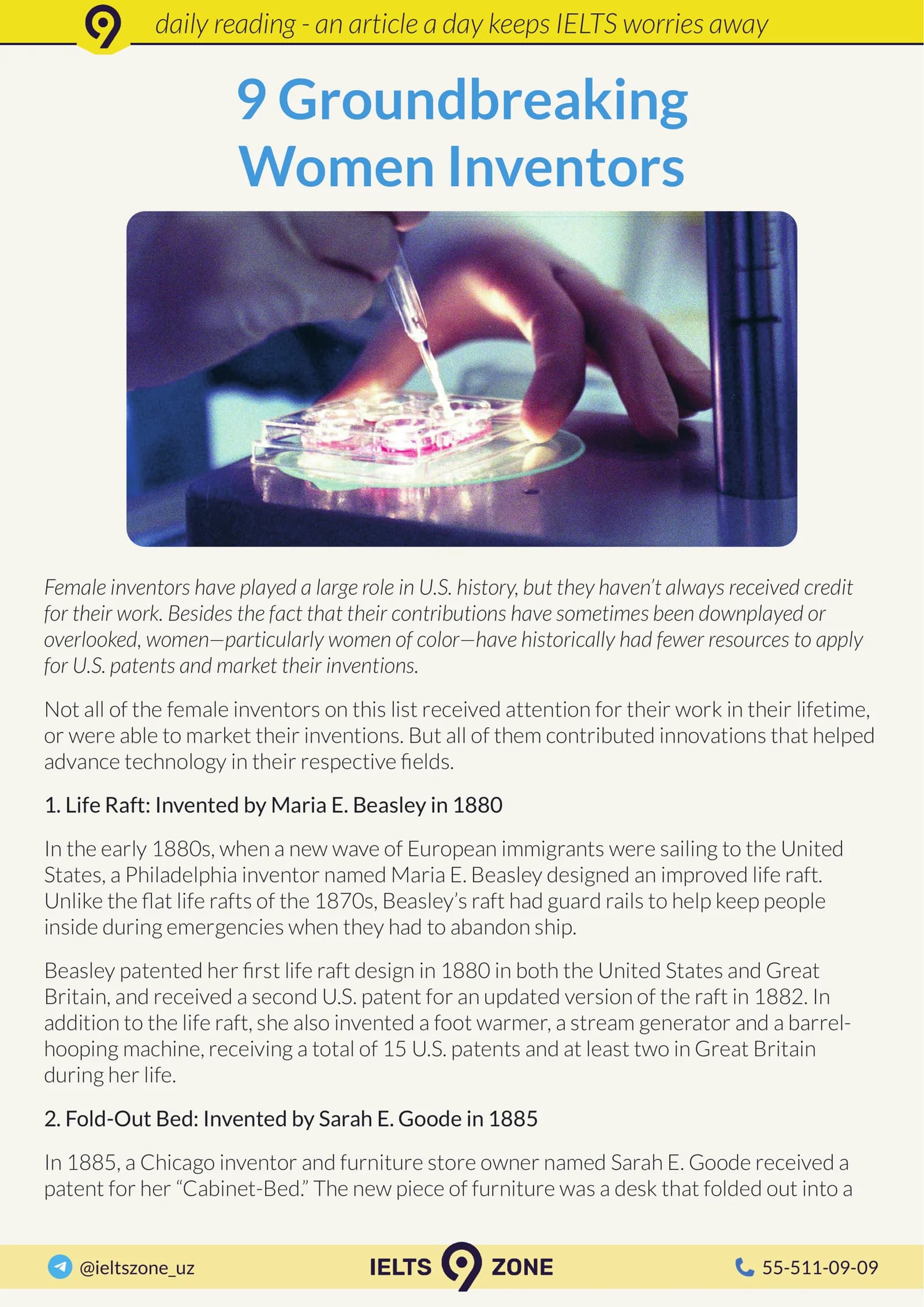 9 Groundbreaking Women Inventors