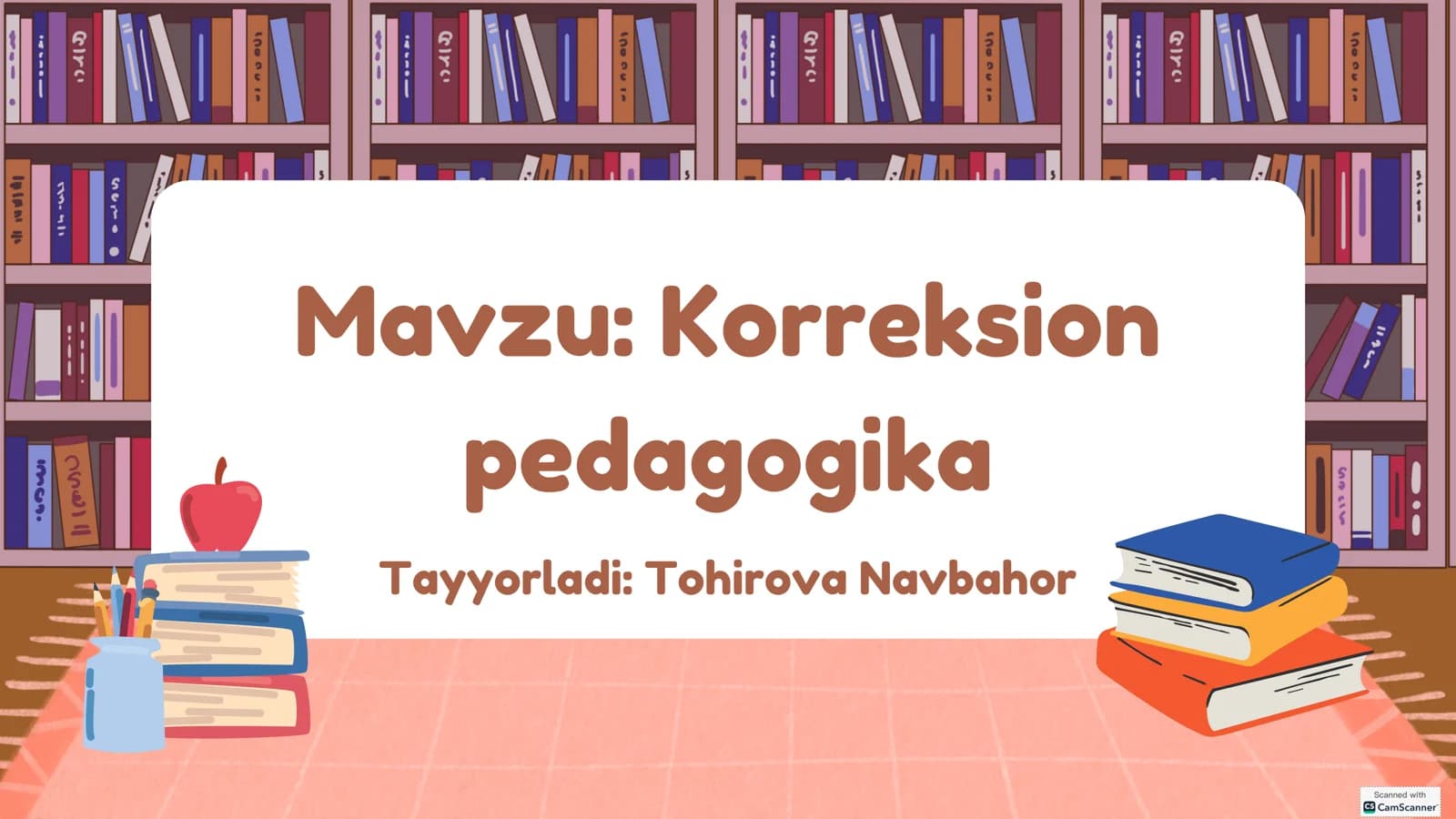 Korreksion pedagogikasi