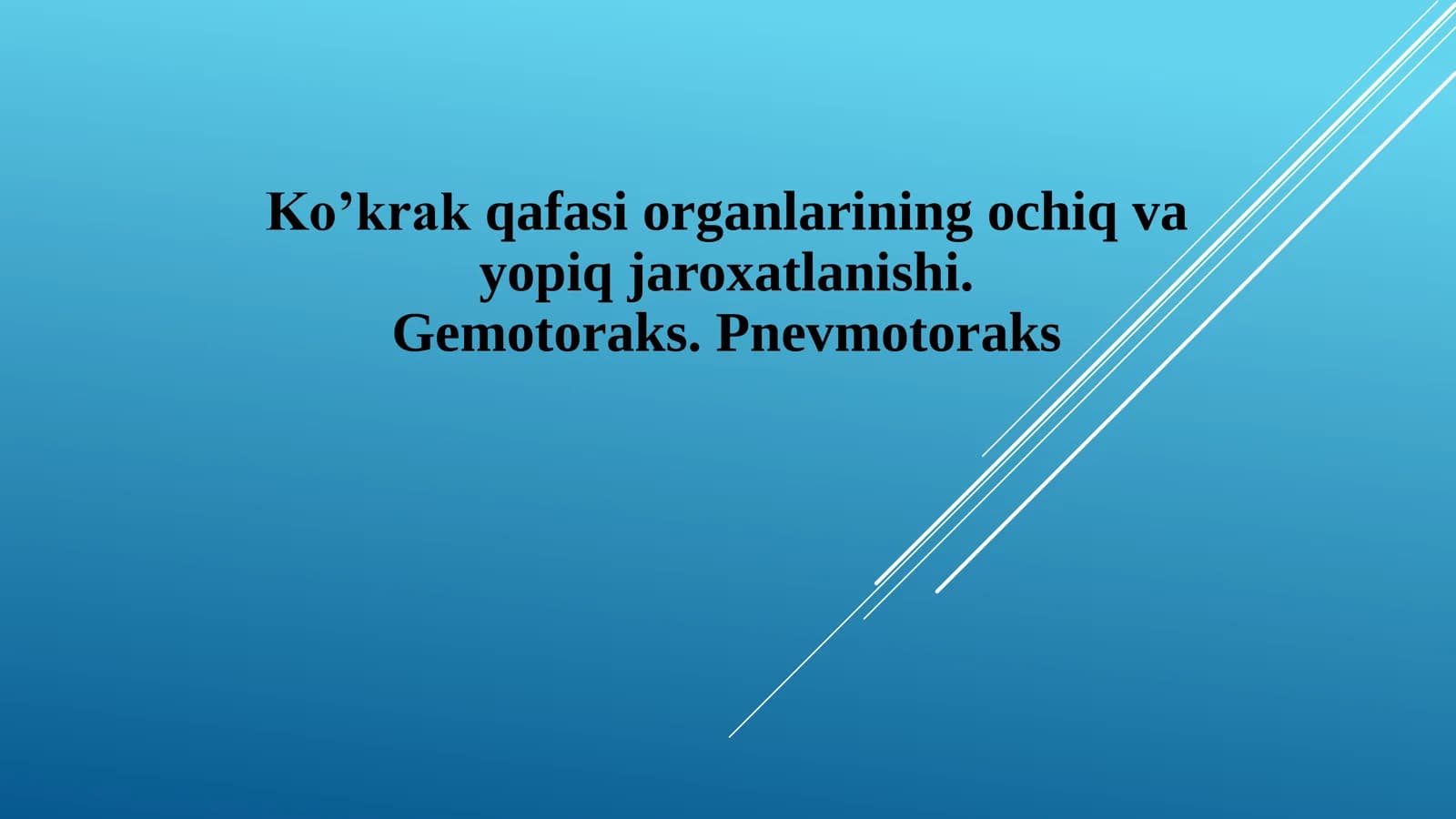 Pnevmotoraks