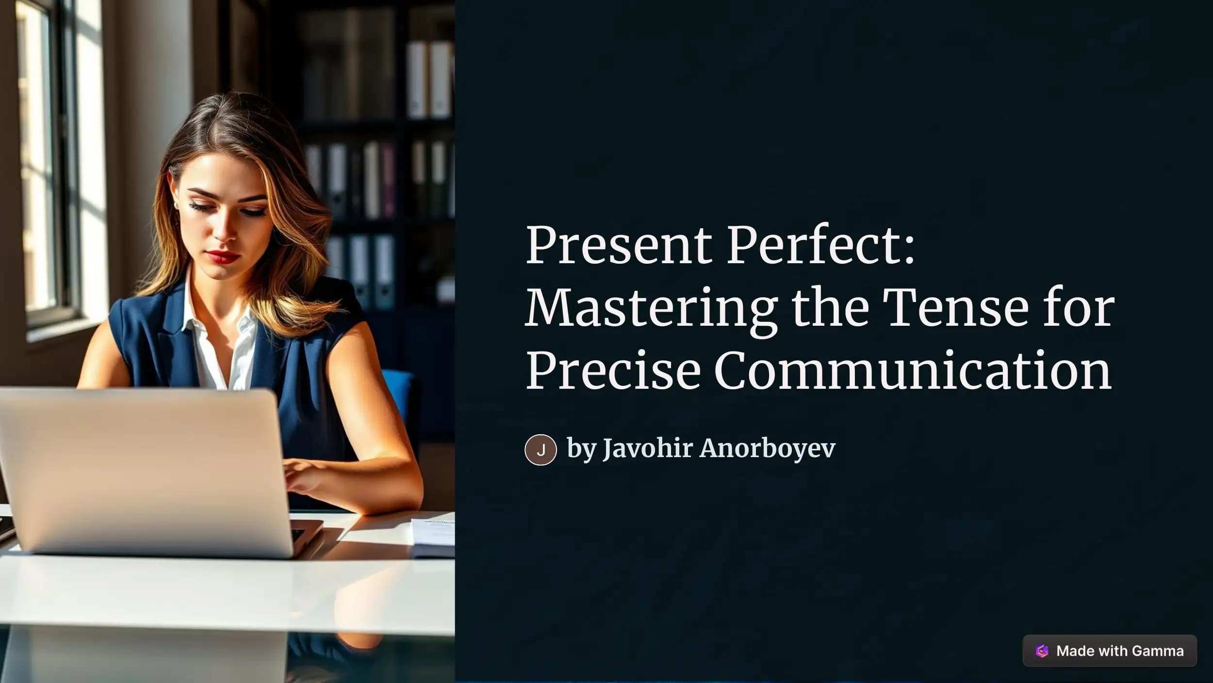 Present Perfect