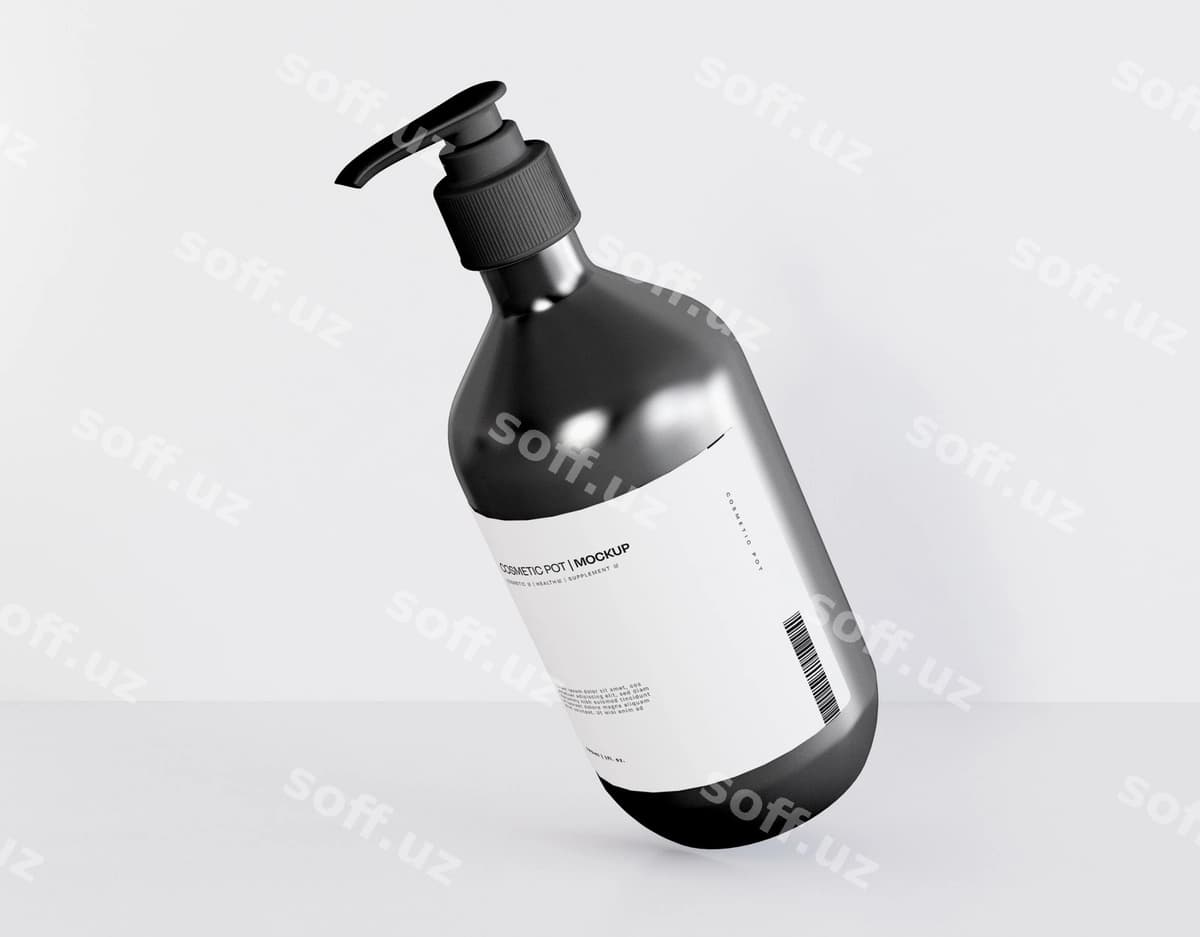 Parfum qadoqlash namunasi | Perfume packaging mockup