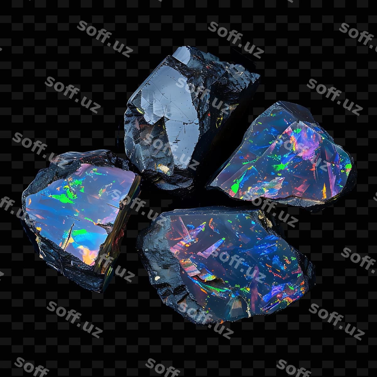 Mineral so'zi bilan kristalllarni yig'ish. | Pile crystals with word mineral it