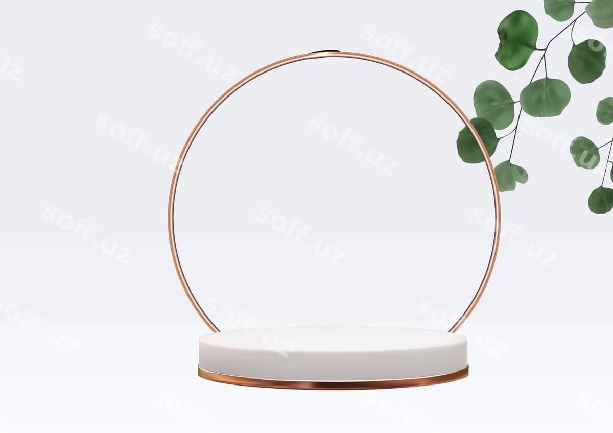 Mahsulot ko'rsatmasi 3d podium foni | Product display 3d podium background
