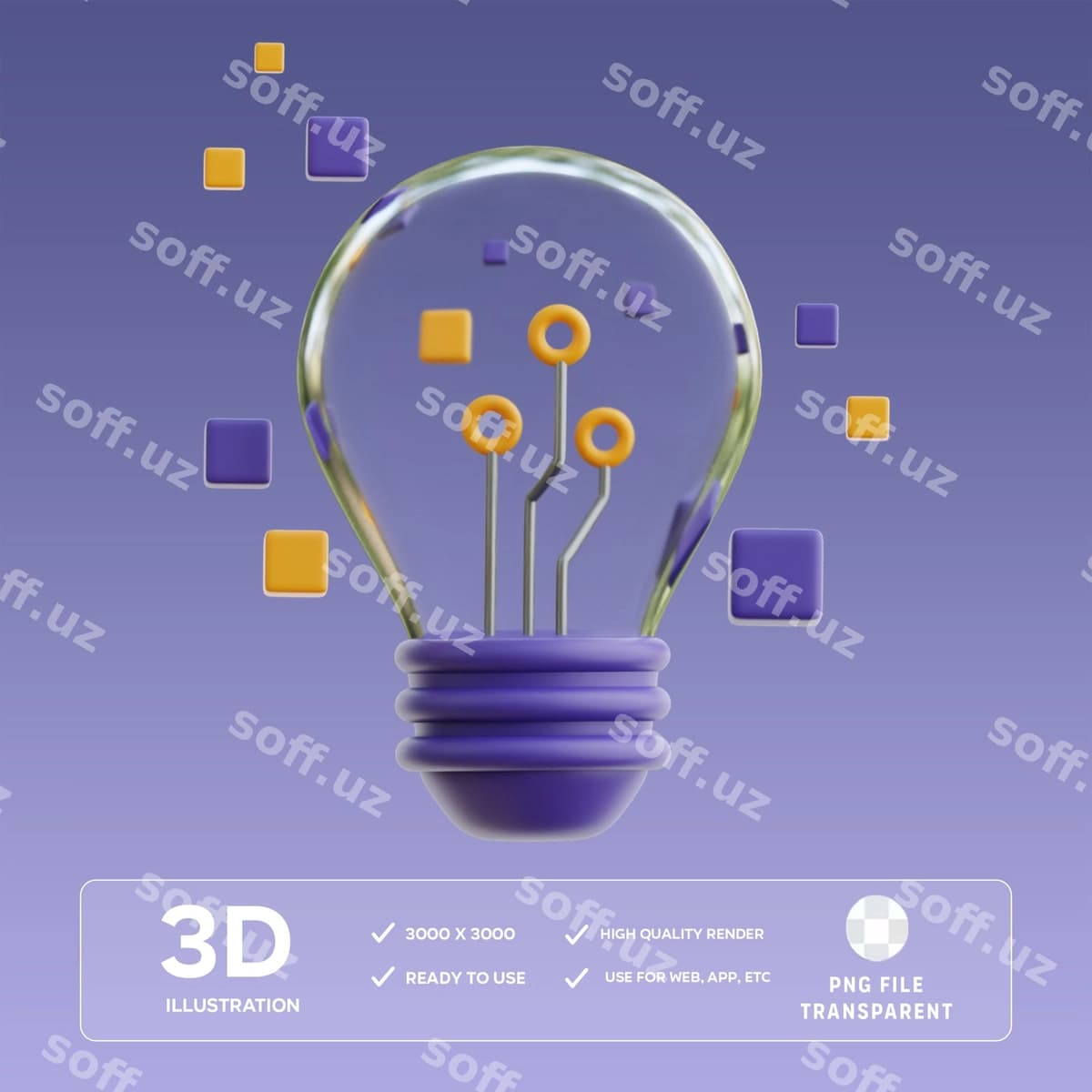 Psd innovatsiyalari 3d illustratsiyasi | Psd innovations 3d illustration