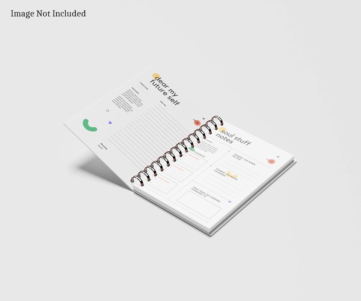 Eslatma kitobi maketi | Note book mockup