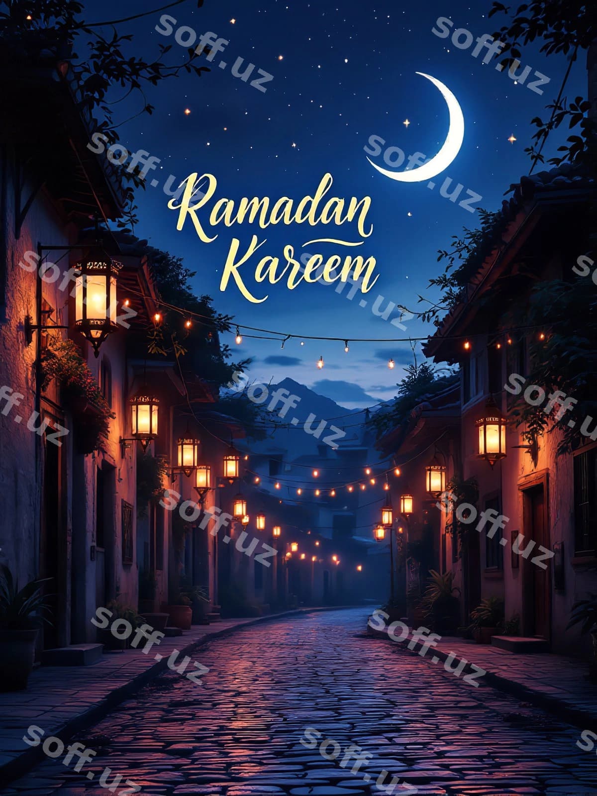 Ramazon kareem kecha manzara | Ramadan kareem night scene