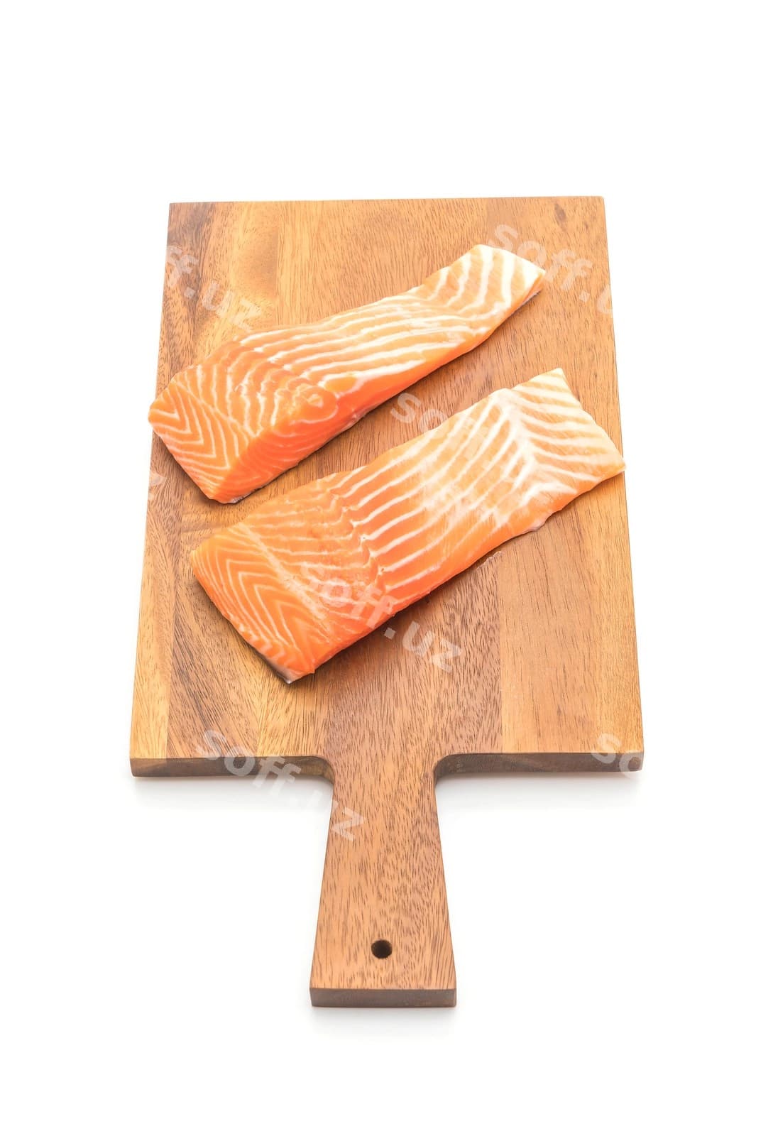 Ham salmon fleyti | Raw salmon fillet