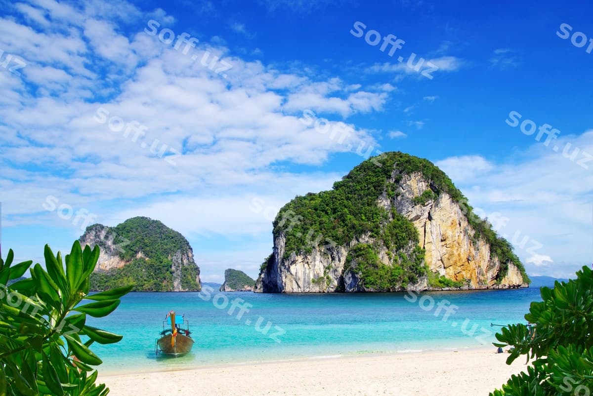 Rokks Dengiz Krabi Tailand | Rocks sea krabi thsiland