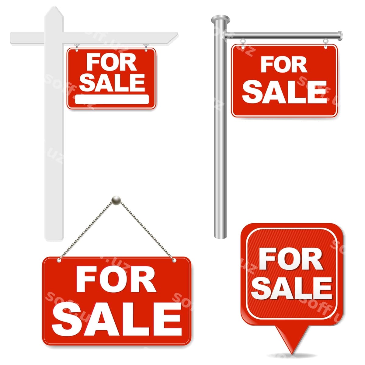 Sotuv belgisi katta komplekt | Sale sign big set