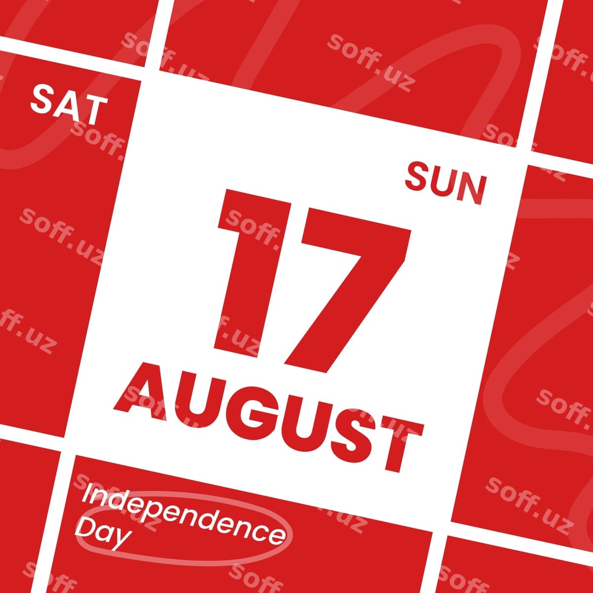 Saqving sana Indoneziya mustaqillik kuni | Save date indonesia independence day