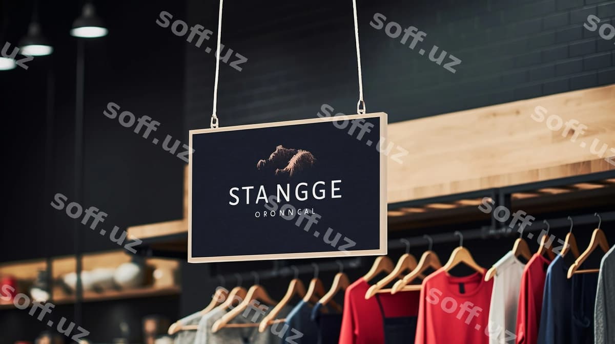 Belgilash prototipi | Signage mockup