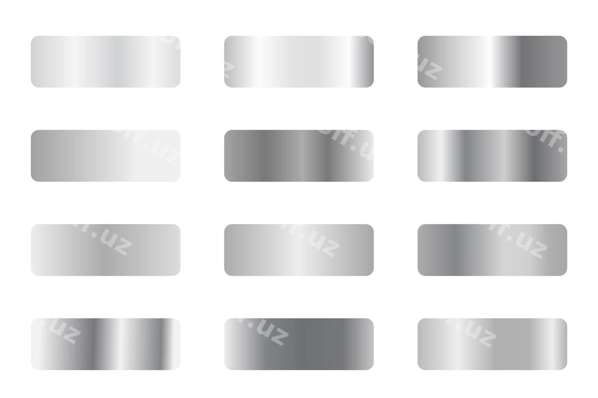 Kumush gradientlari yaxshi siz | Silver gradients godd you