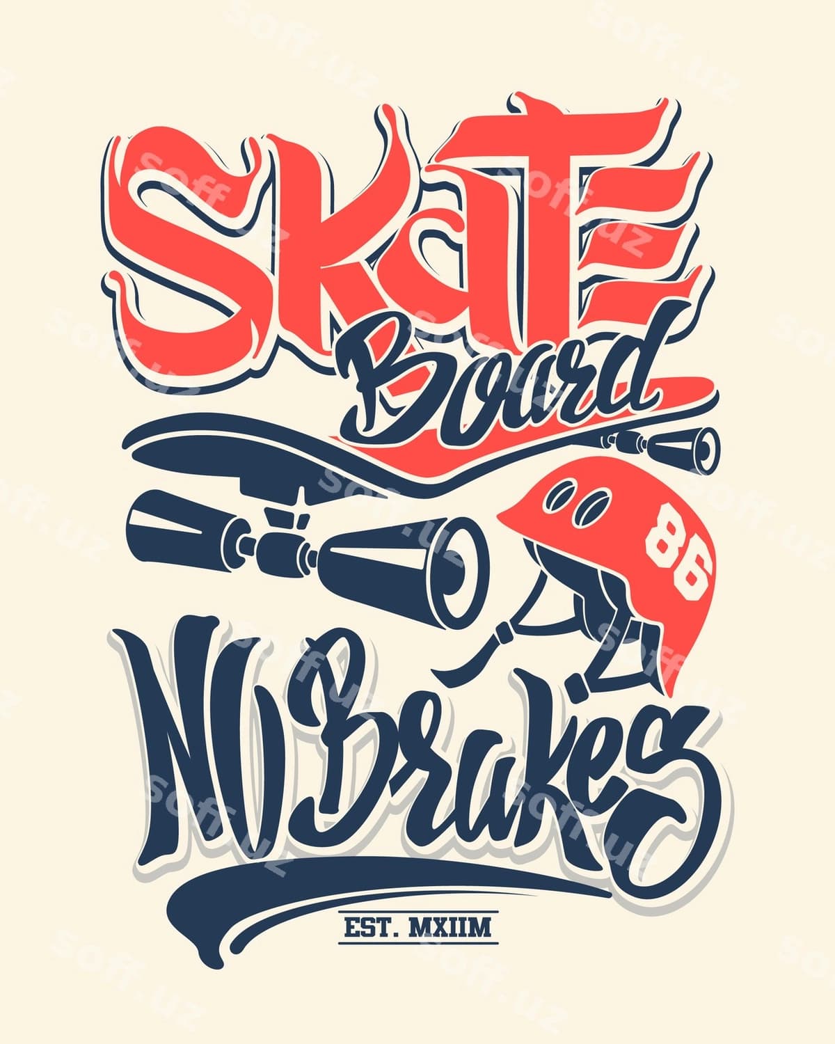 Skaytboard frena yo'q | Skate board no brakes