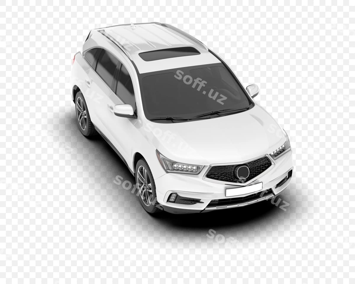 Lyukli oq rangli suv | Sleek white suv with sunroof