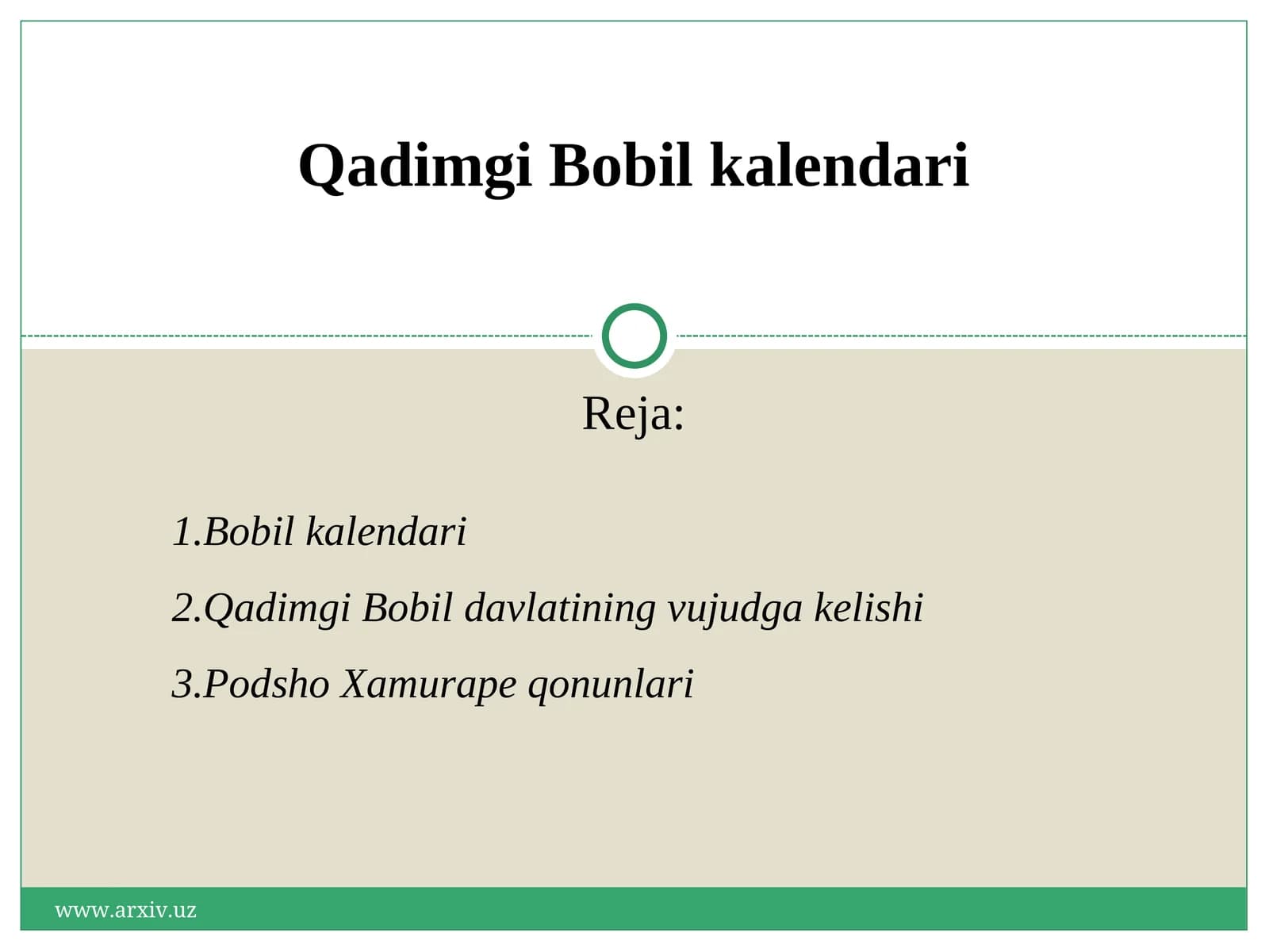 Bobil kalendari