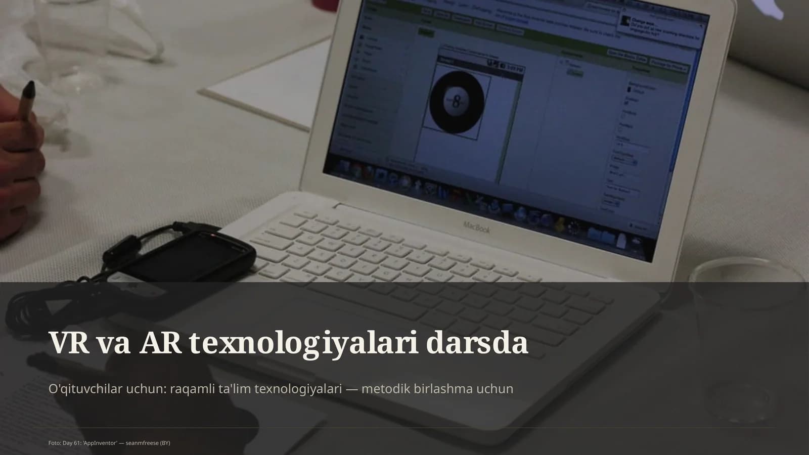 VR va AR texnologiyalari darsda