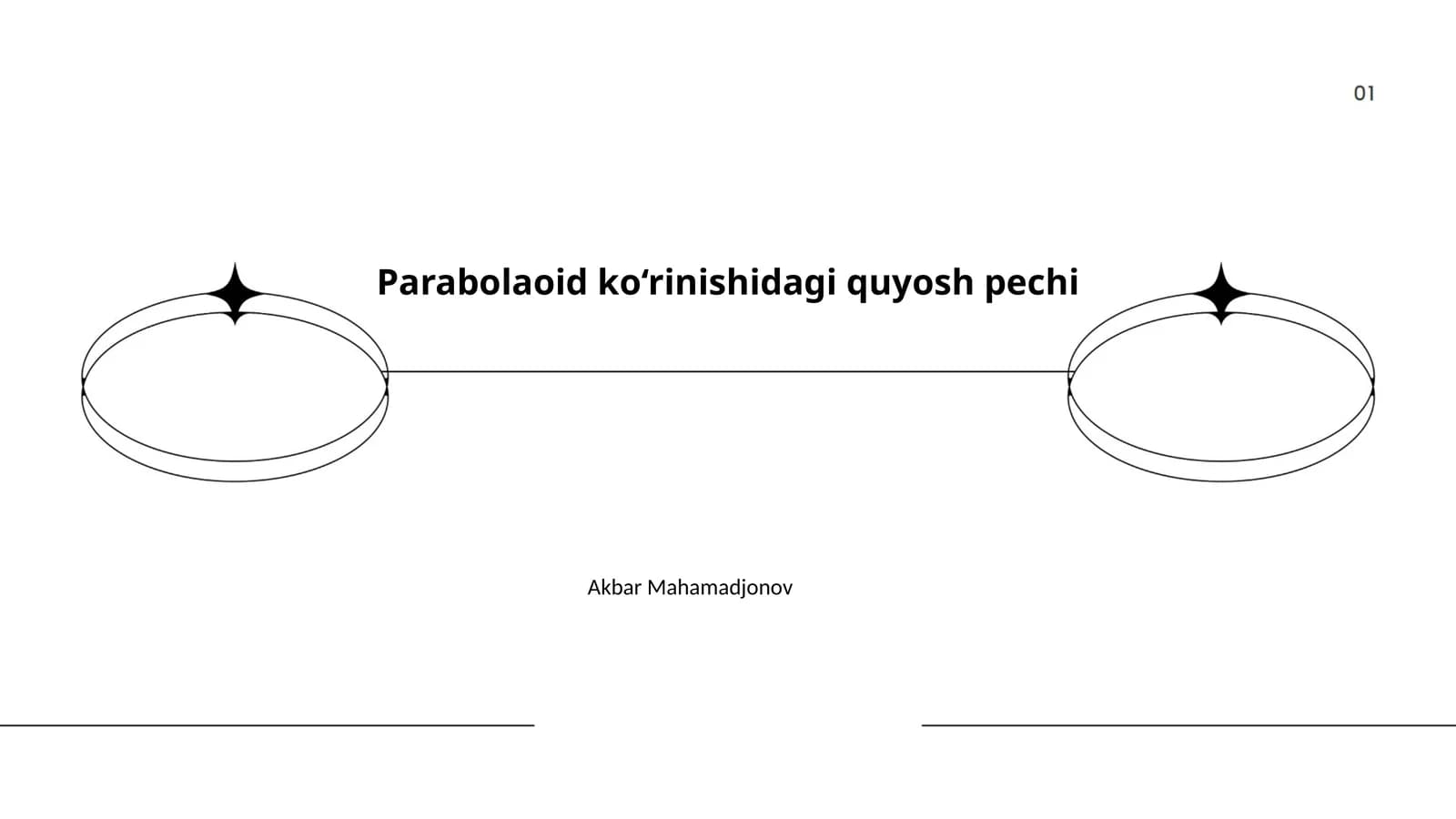 Parabolaoid ko‘rinishidagi quyosh pechi