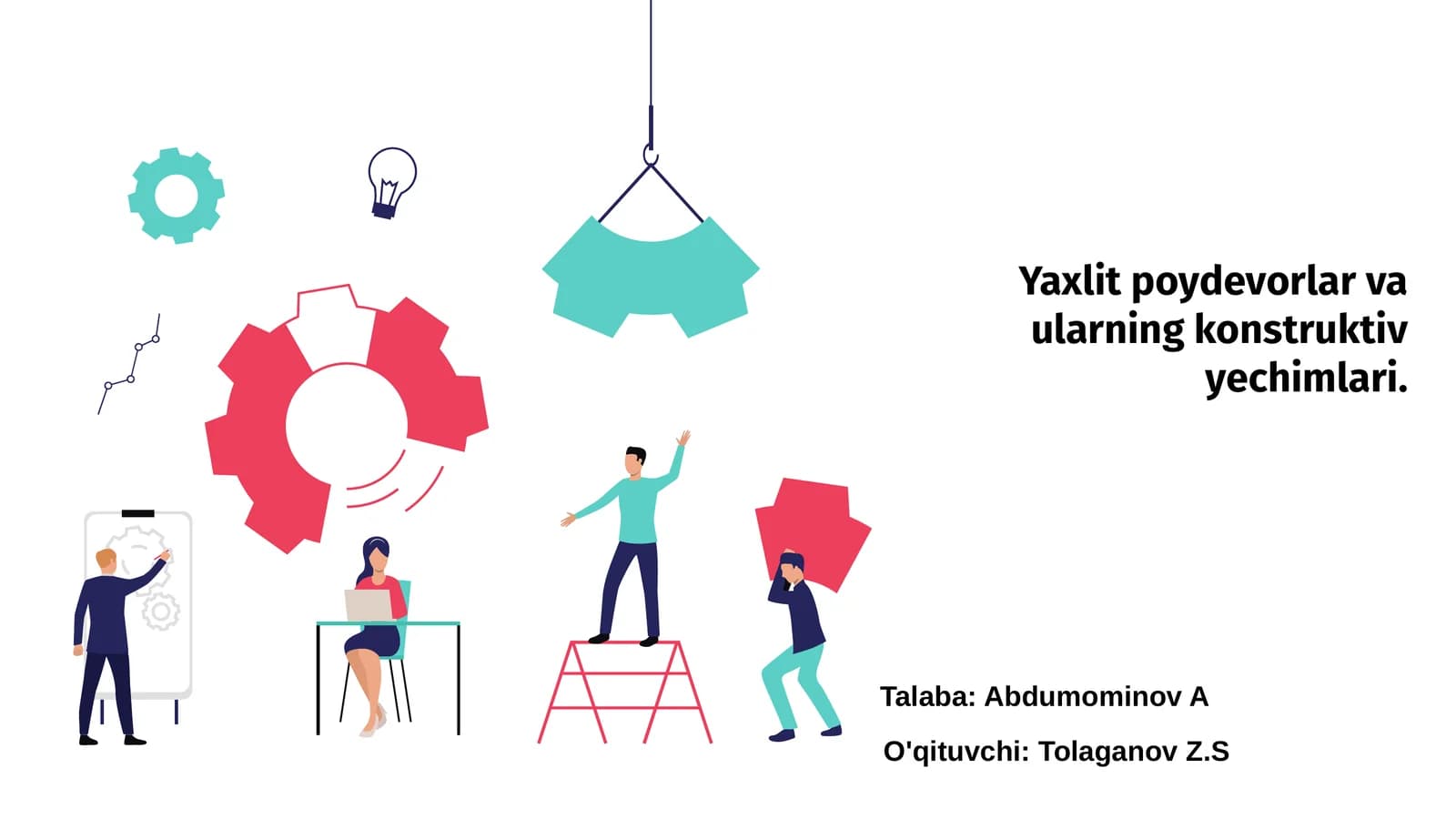 Yaxlit poydevorlar va ularning konstruktiv yechimlari