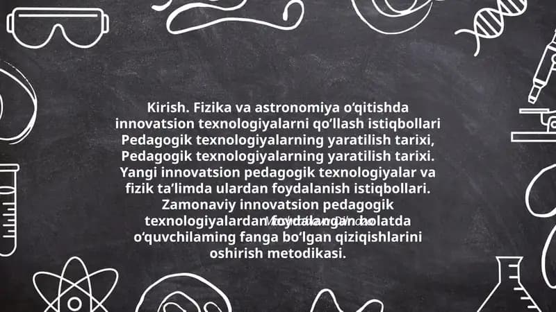 Pedagogik texnologiyalarning yaratilish tarixi